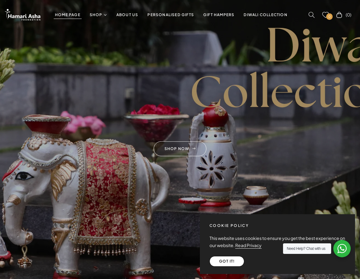 Diwali Gift Hampers – Must-Buy Mindful Picks from Hamari Asha