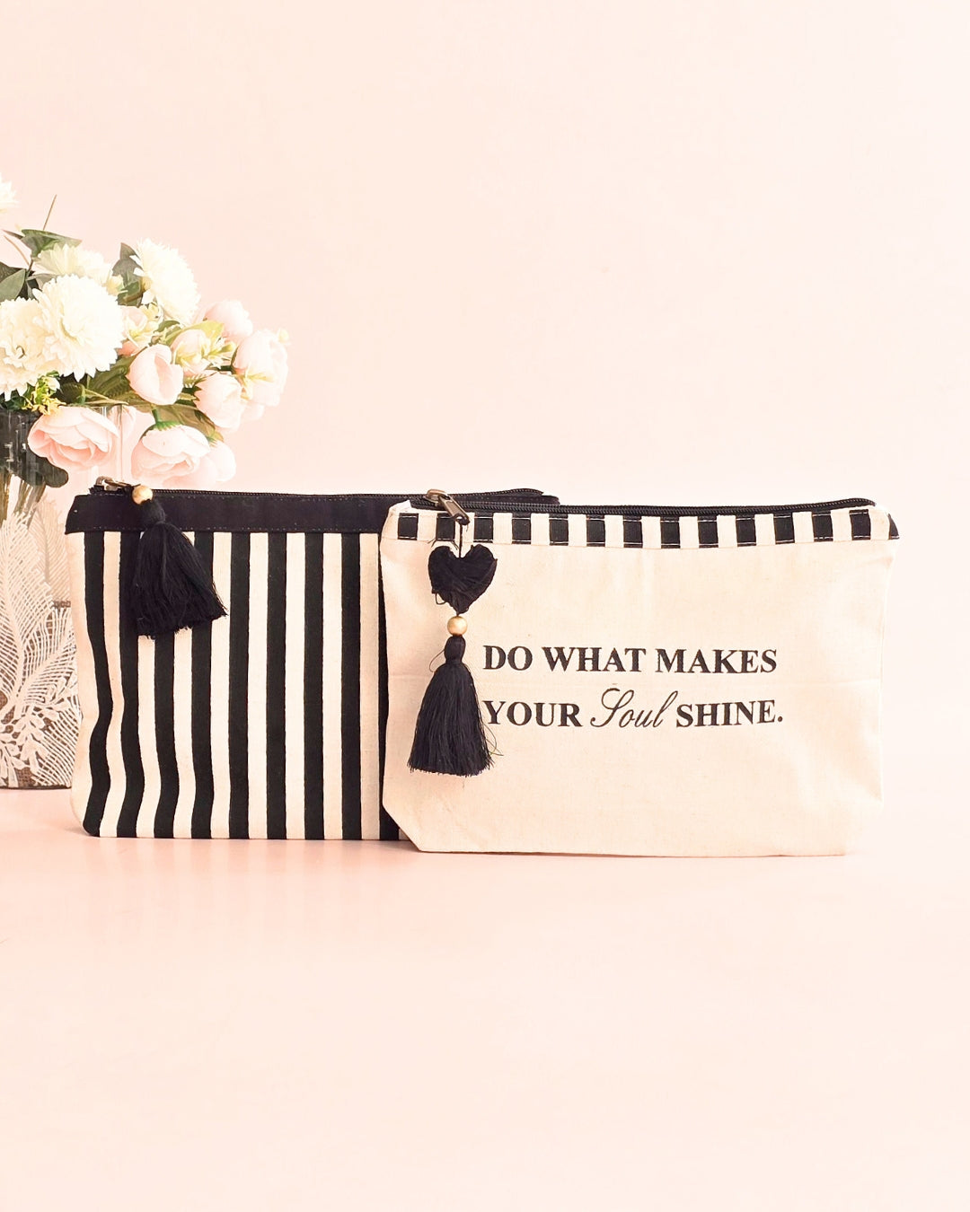 Noir Heart Accessories Set