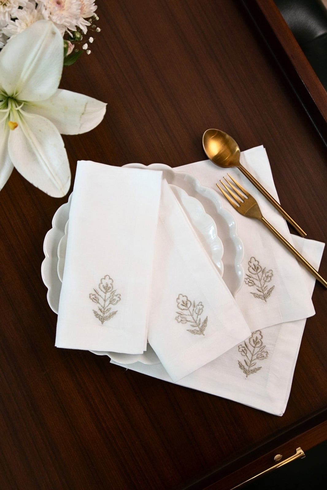 Zari Motif Table Napkin