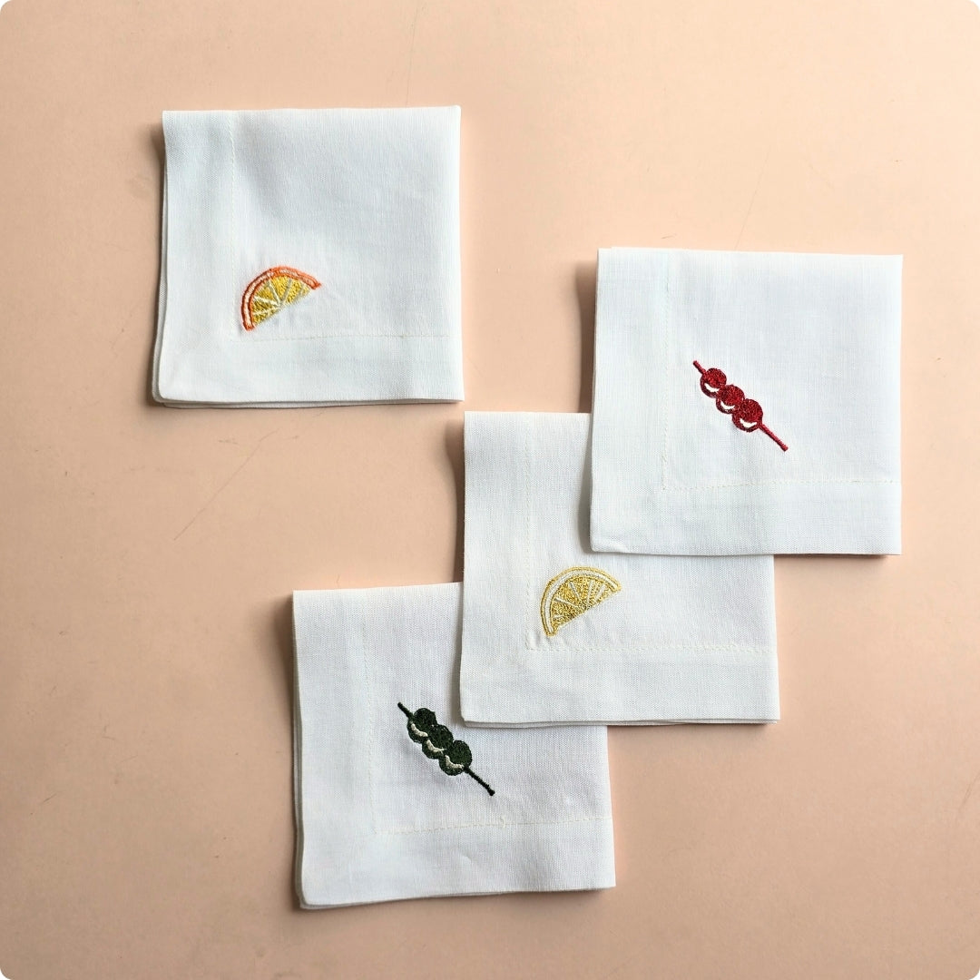 Garnish Cocktail Napkin Hamper
