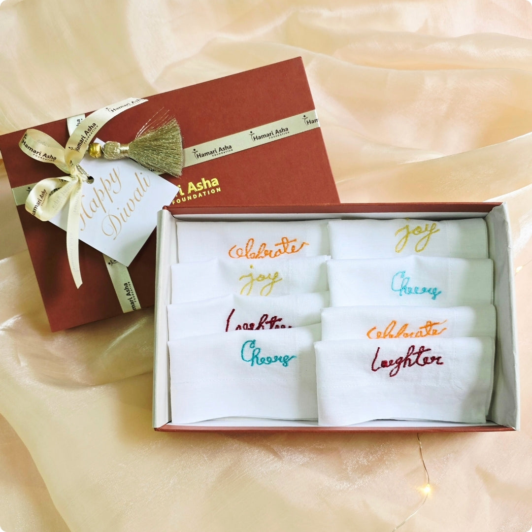 Celebration Cocktail Napkin Hamper