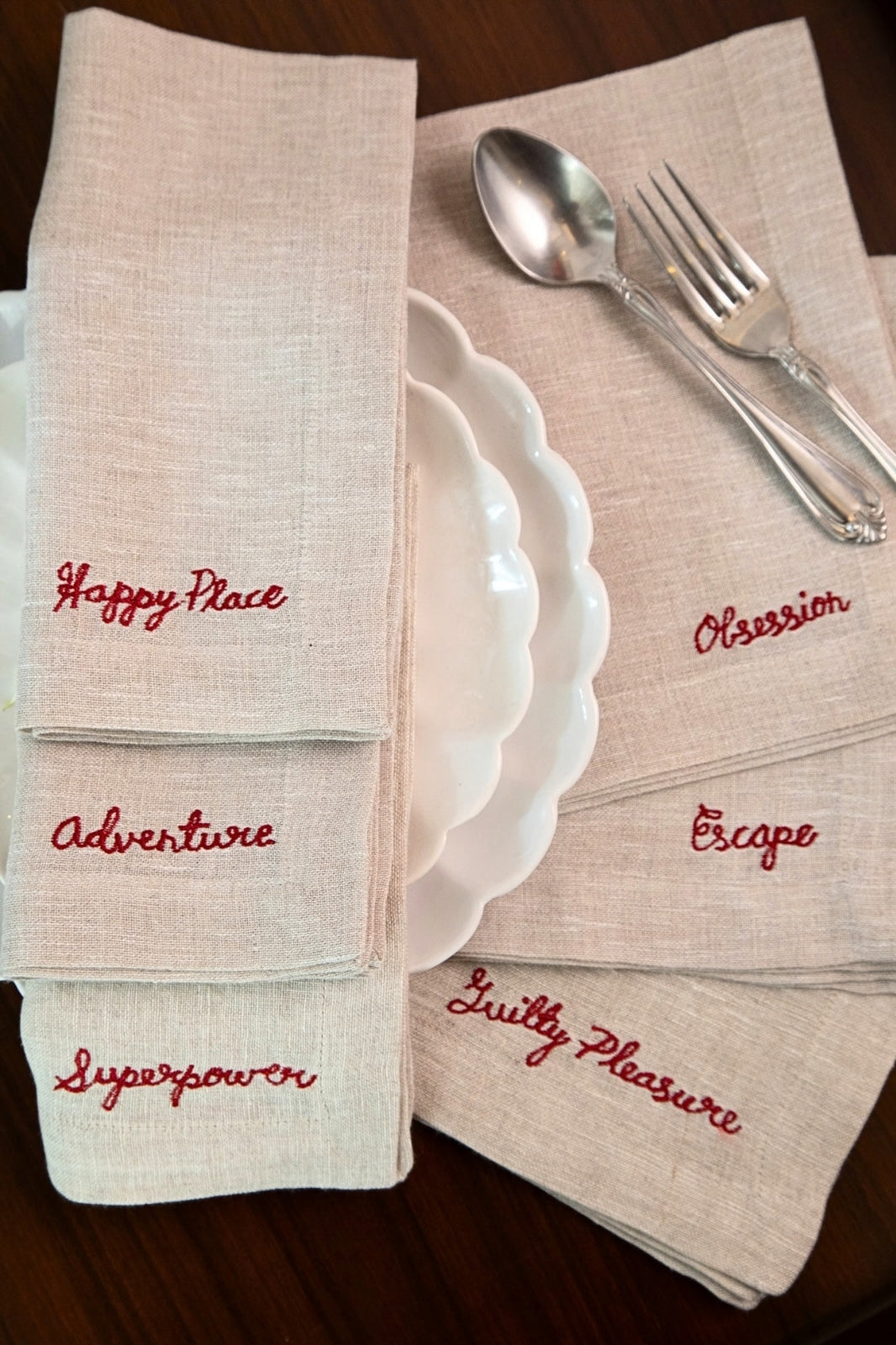 Happy Place Table Napkin