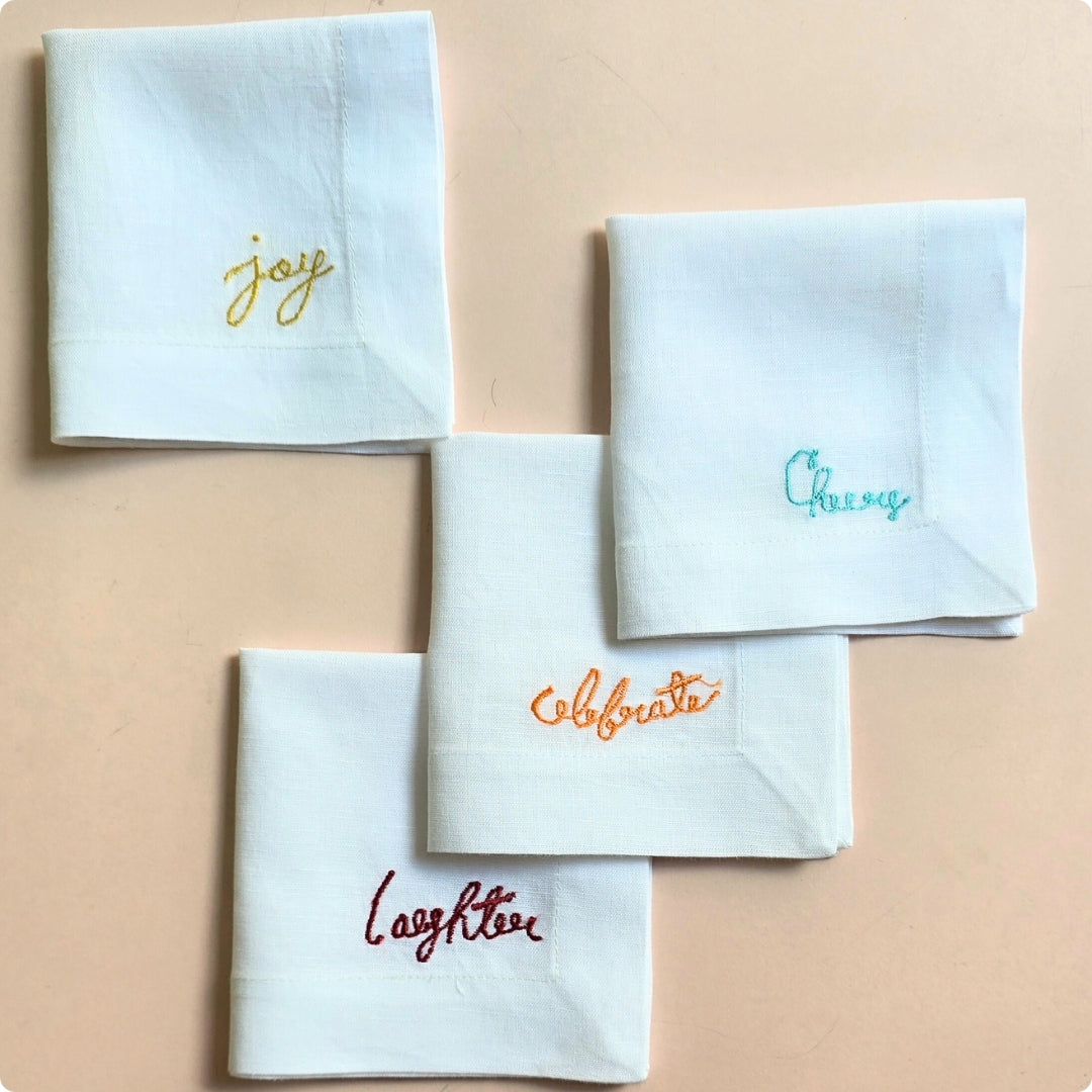 Celebration Cocktail Napkin Hamper