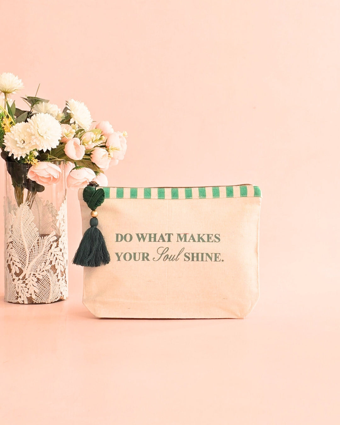 Leaf Love Accessories Pouch