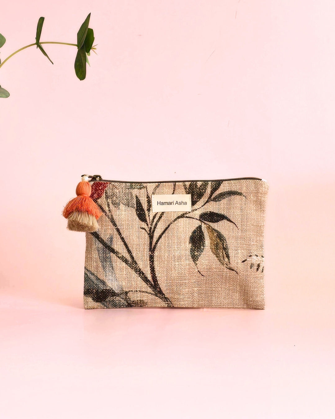 Autumn Leaf Makeup Pouch
