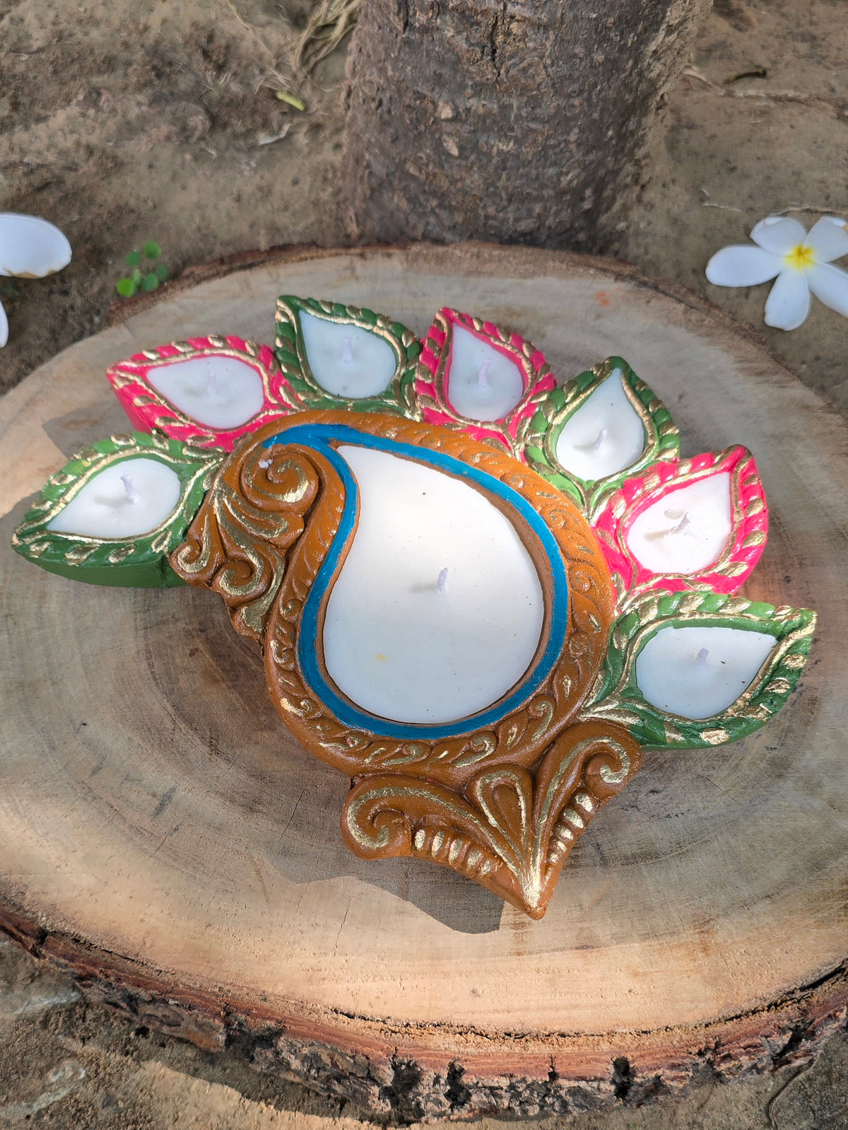 Ambi Plate (Gulmohar)