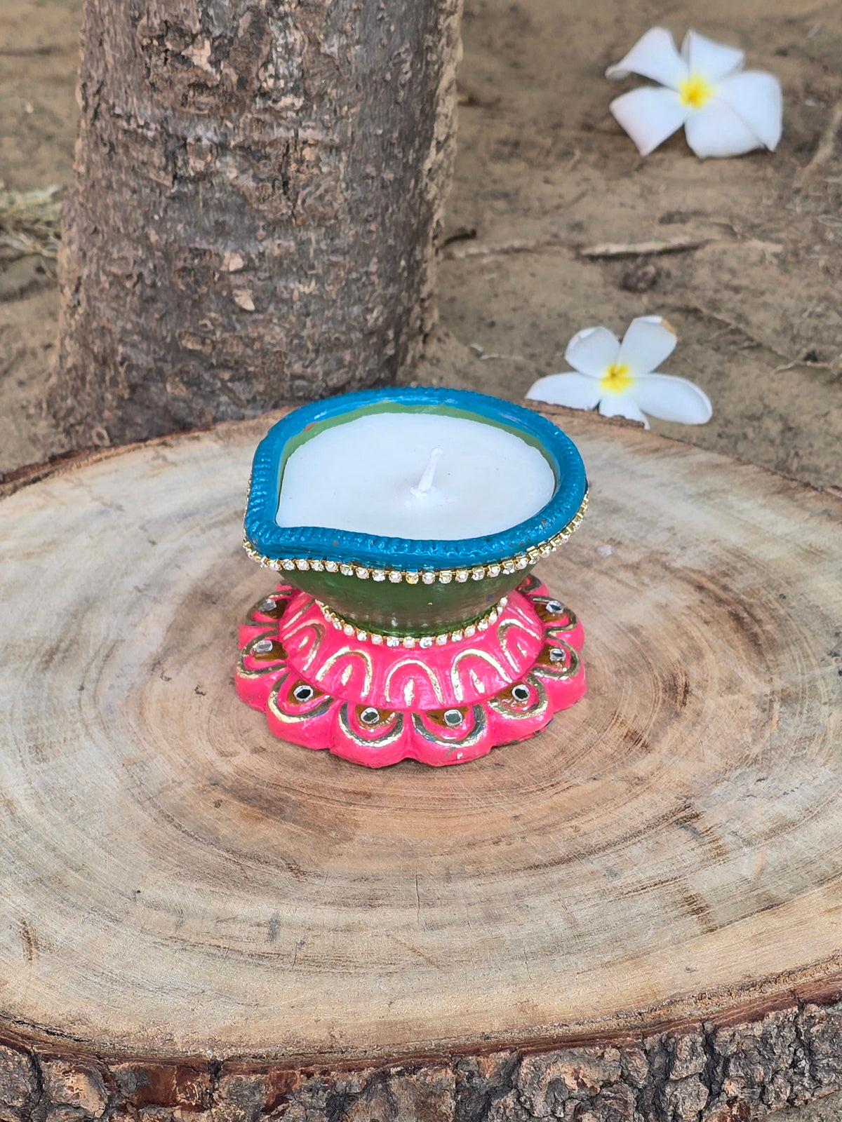 Base Diya   (Gulmohar)