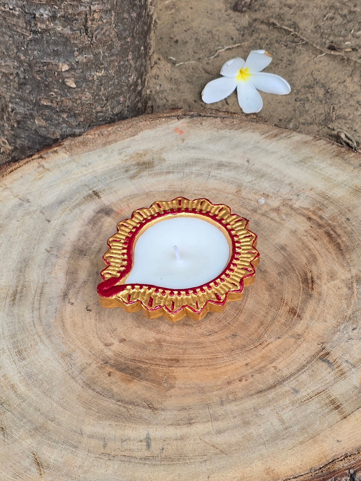 Soy Wax Diya - 2 (Noor)(Set of 6)