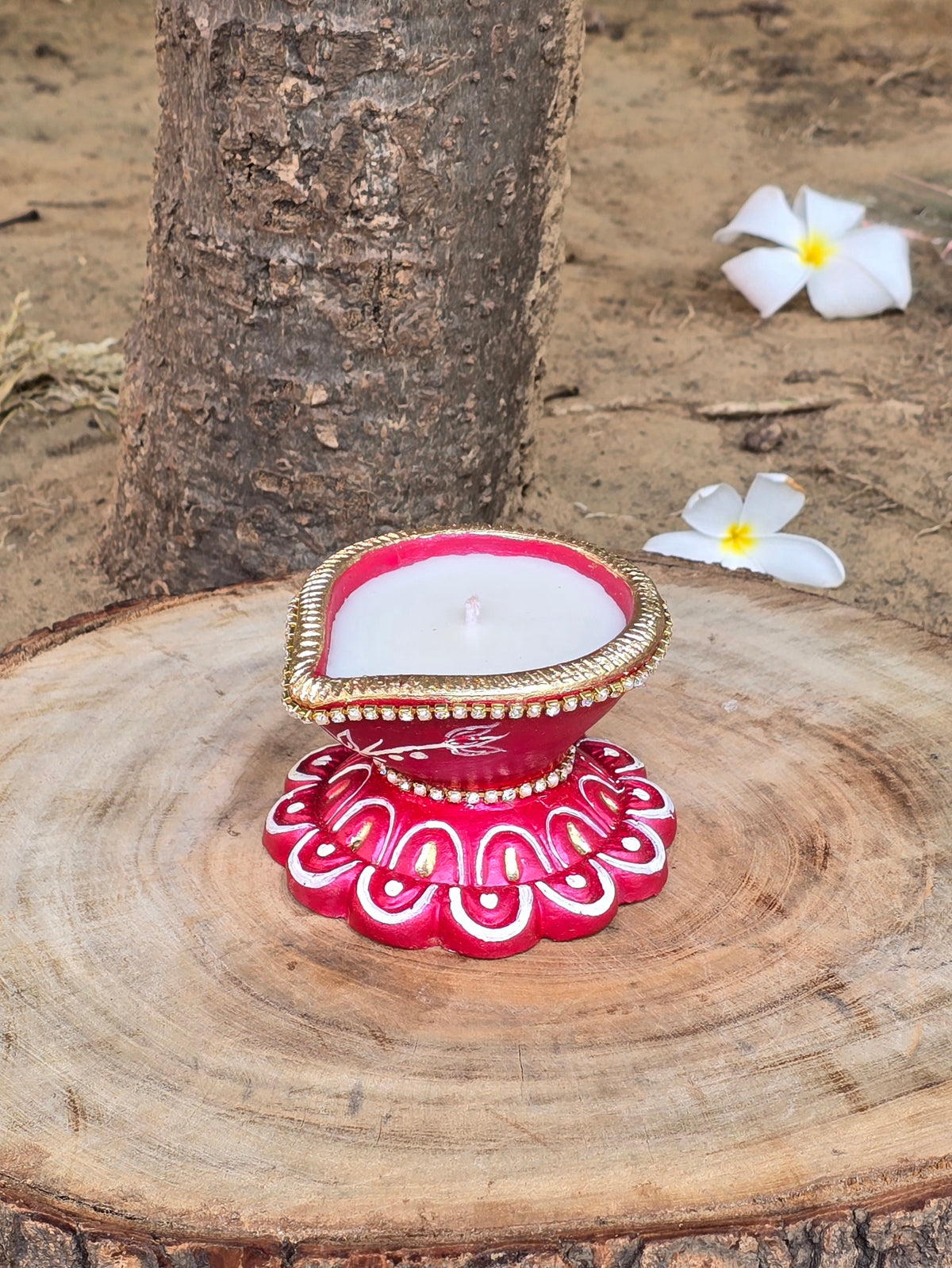 Base Diya  Diya (Kumkum)