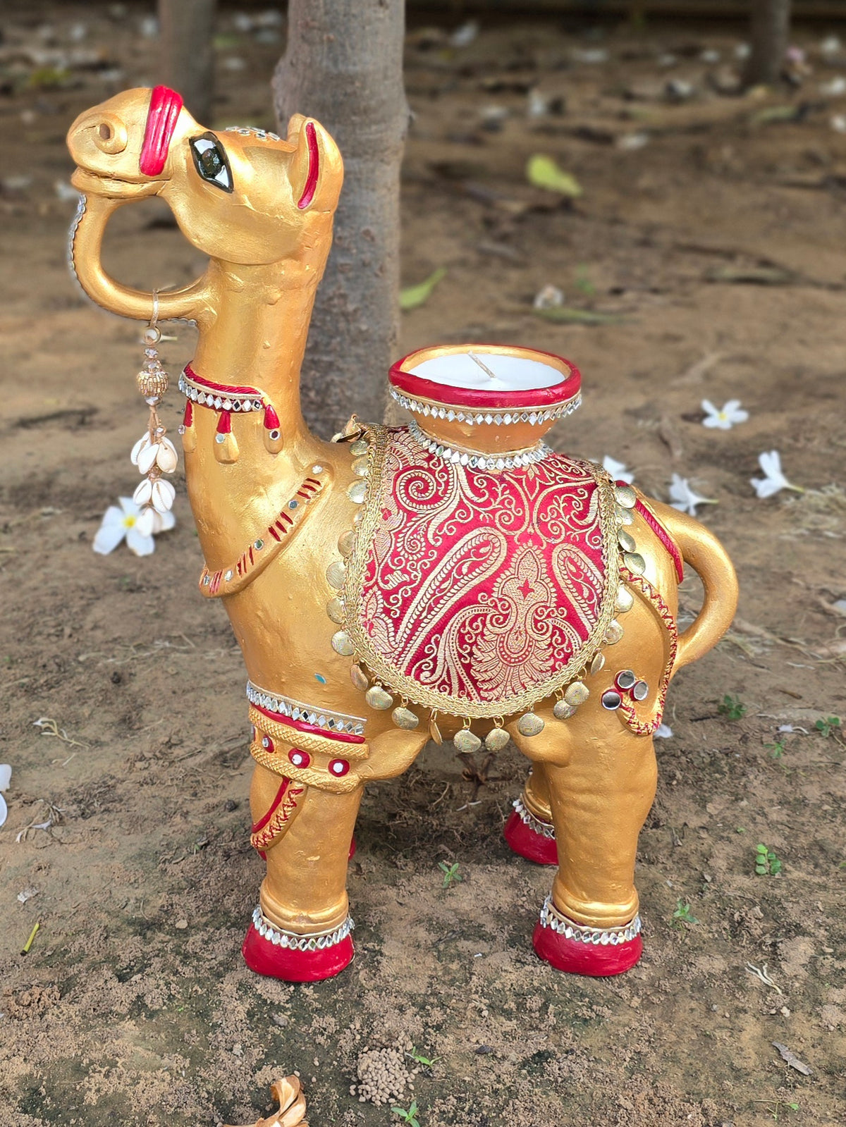 Camel with Soy Wax Diya (Noor)