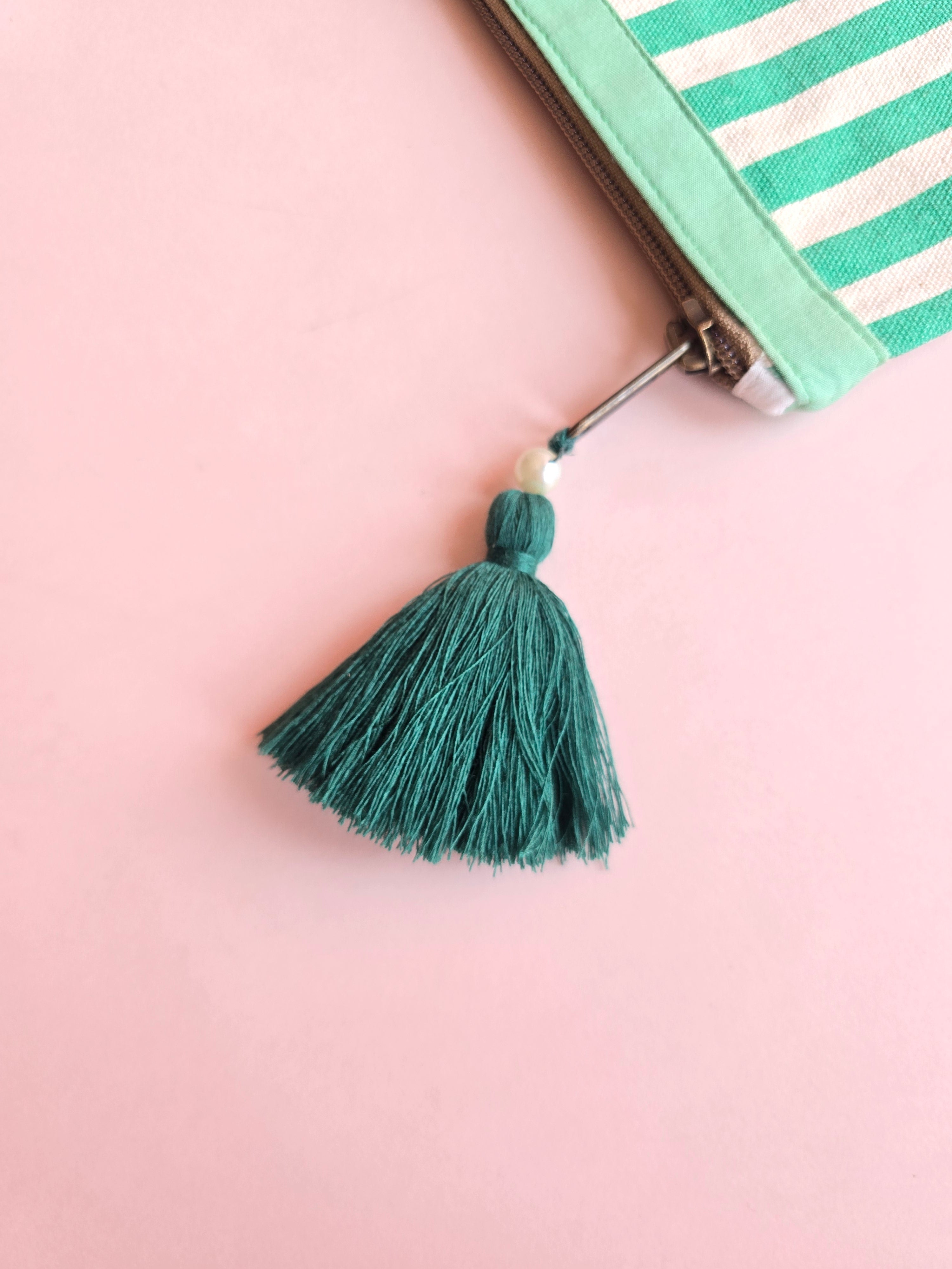 Ivy Stripes Accessories Pouch