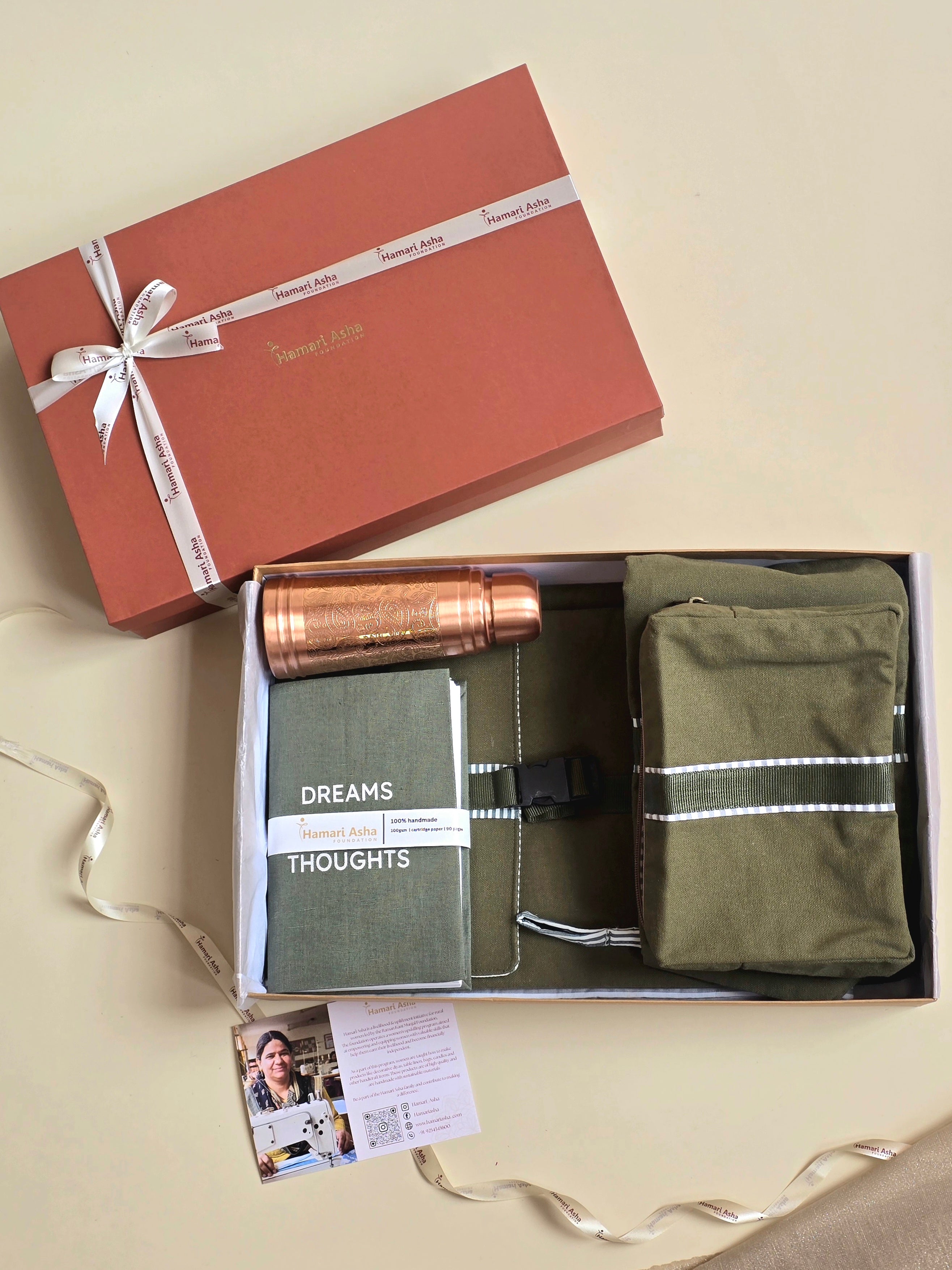 Olive Green Everyday Office Hamper