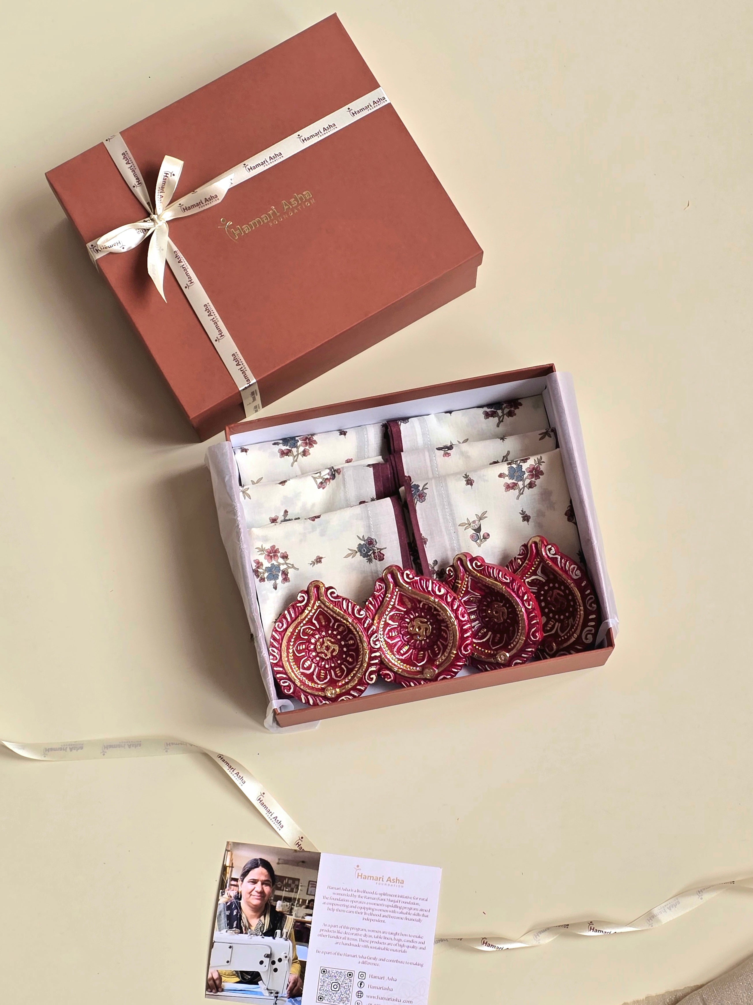 Wildflower Diya Hamper