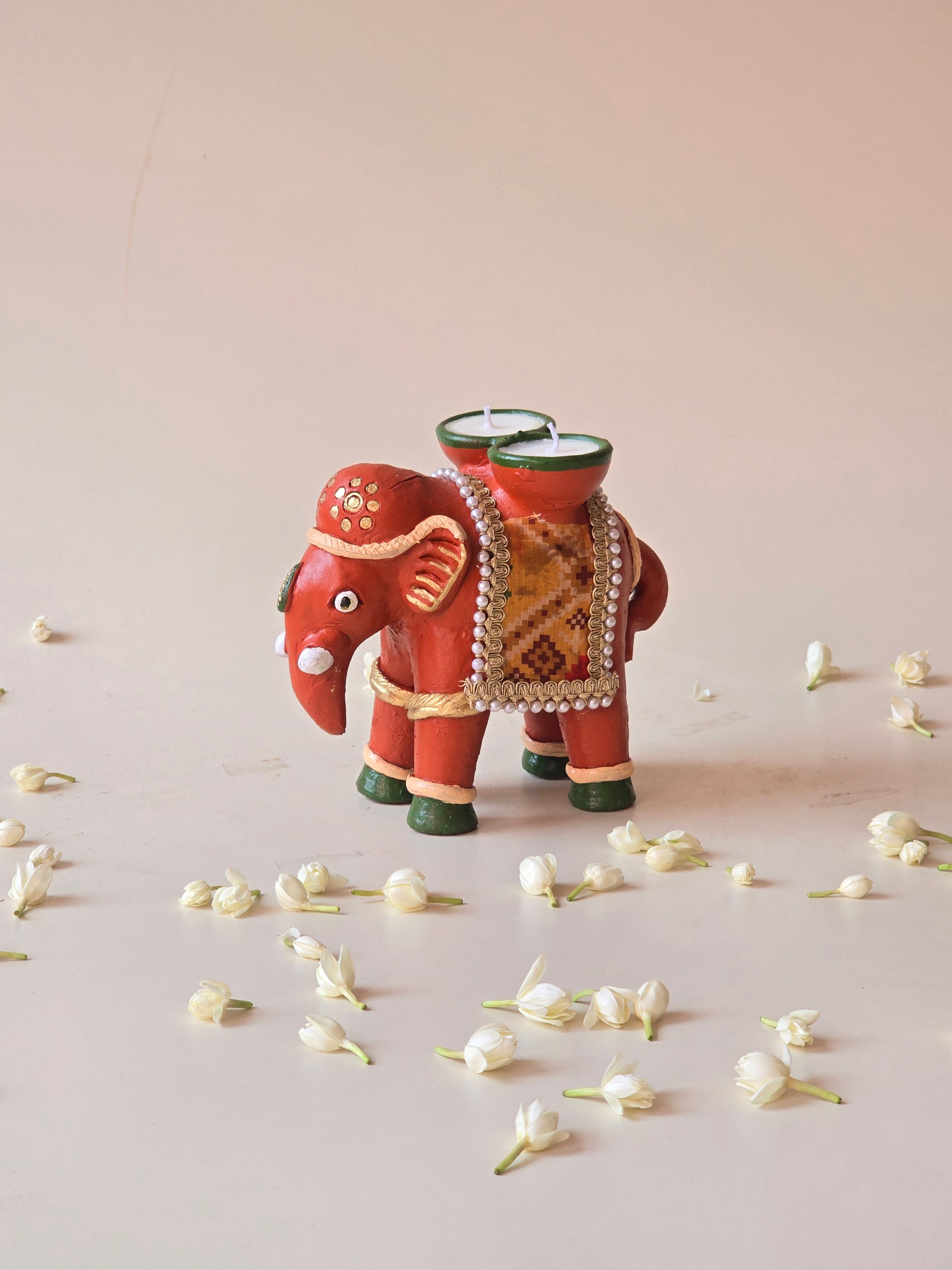 Patan Patola Small Elephant