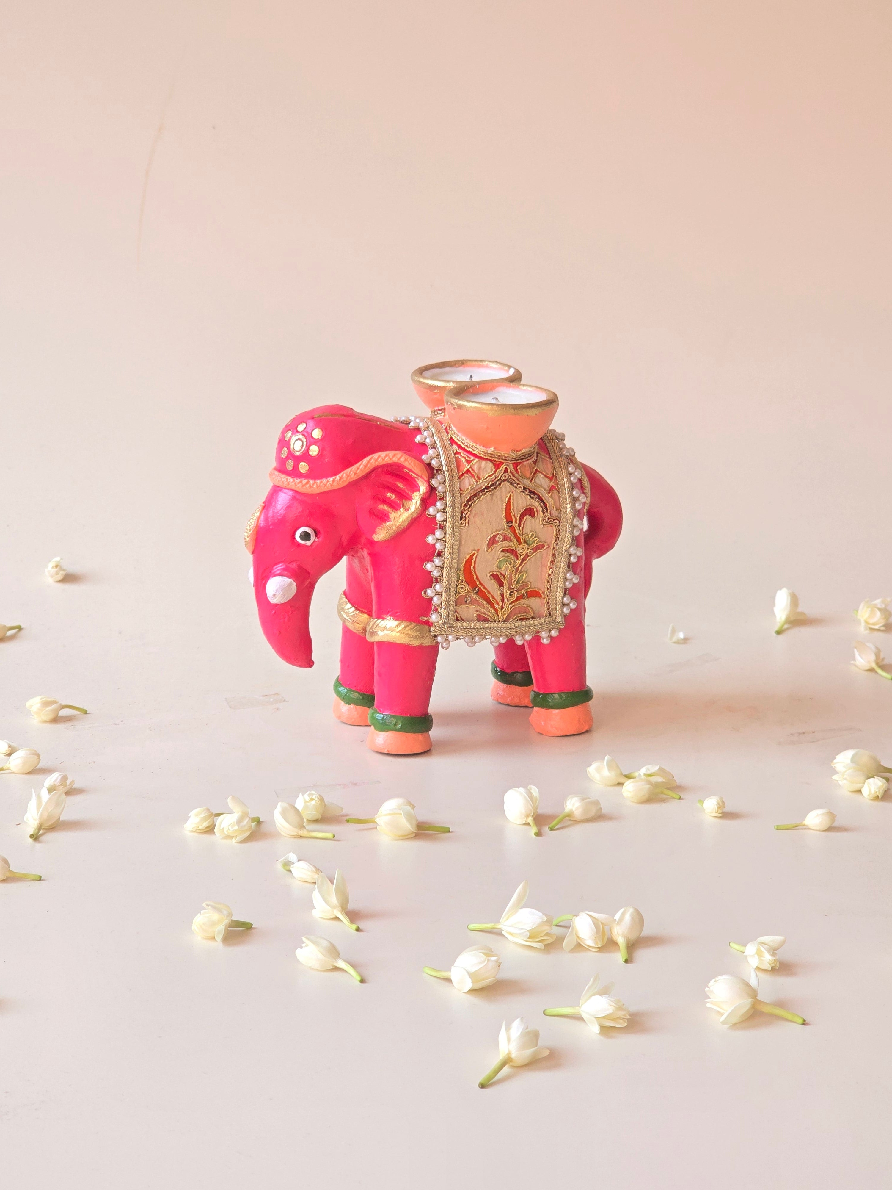 Zari Zardozi Small Elephant