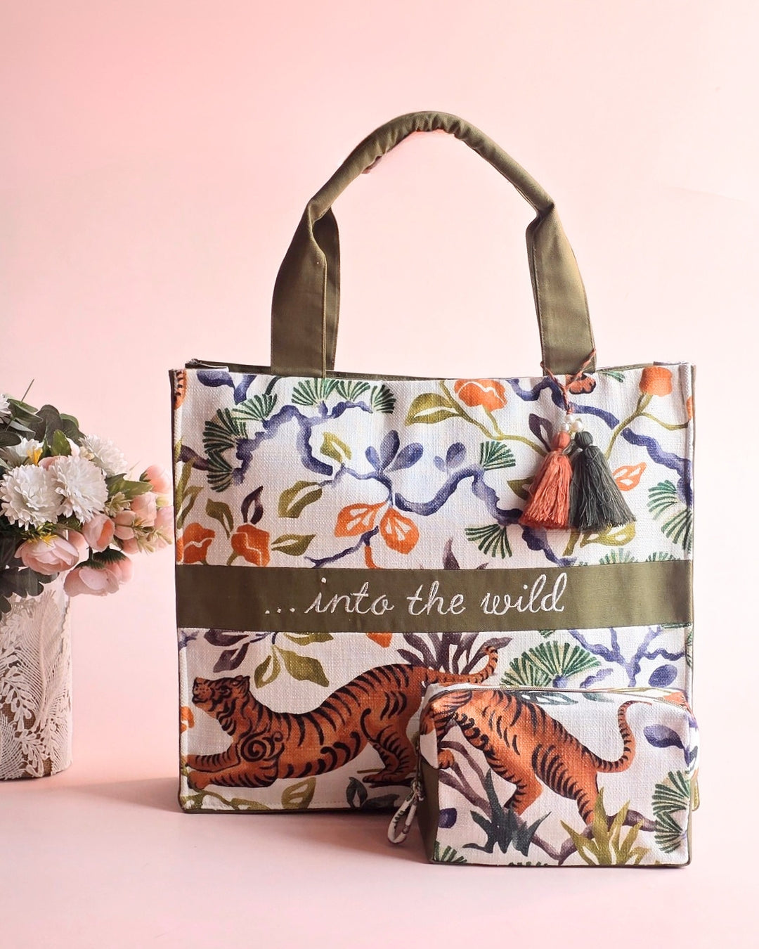 Into The Wild Tote Bag & Kit Set