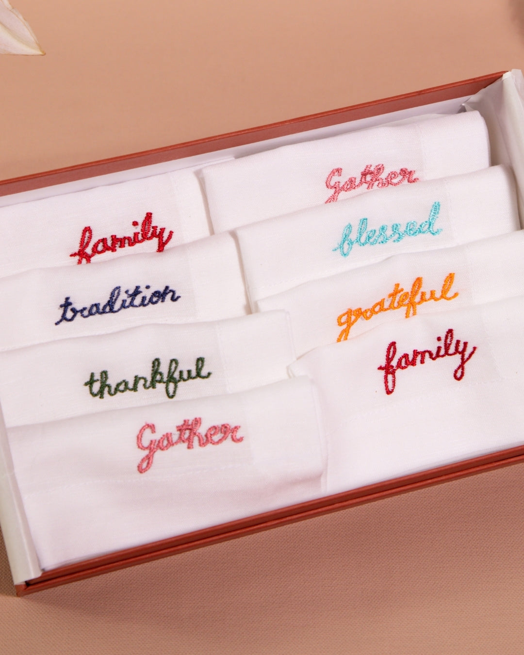 Cocktail Glass Napkin Hamper