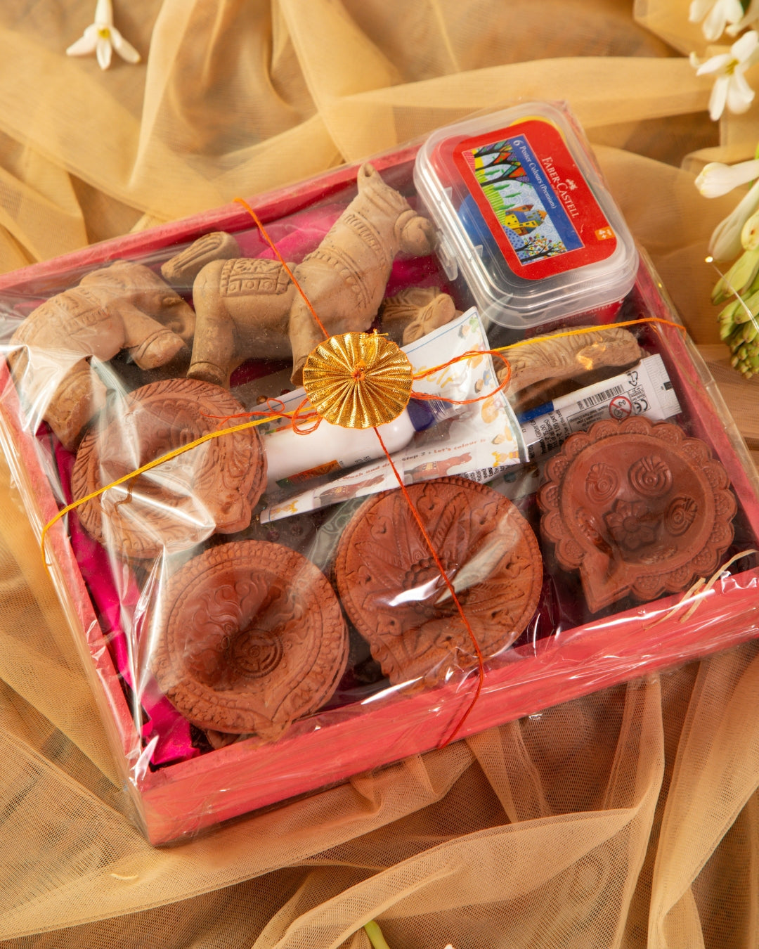 KIds DIY Basket Pink