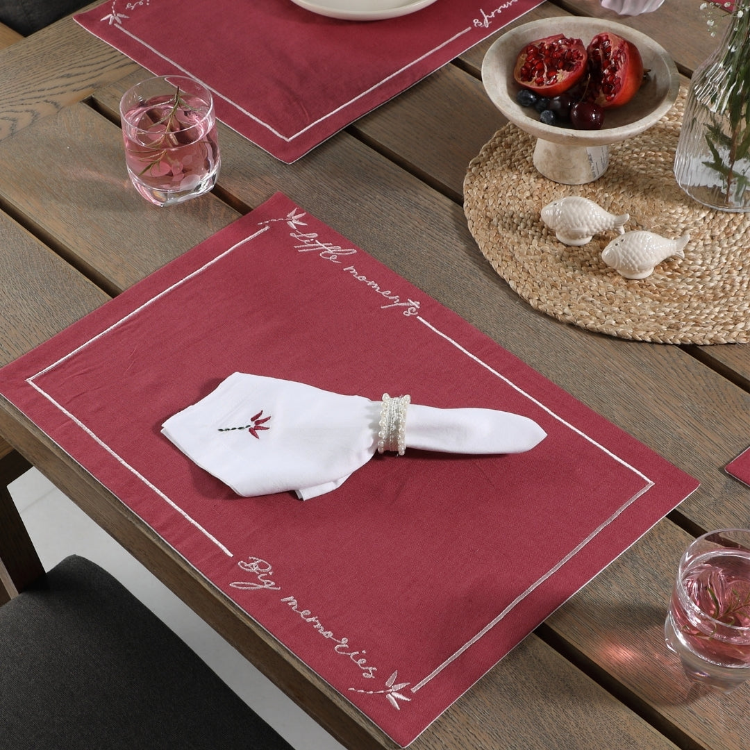"Little Moments"  Table Linen Set