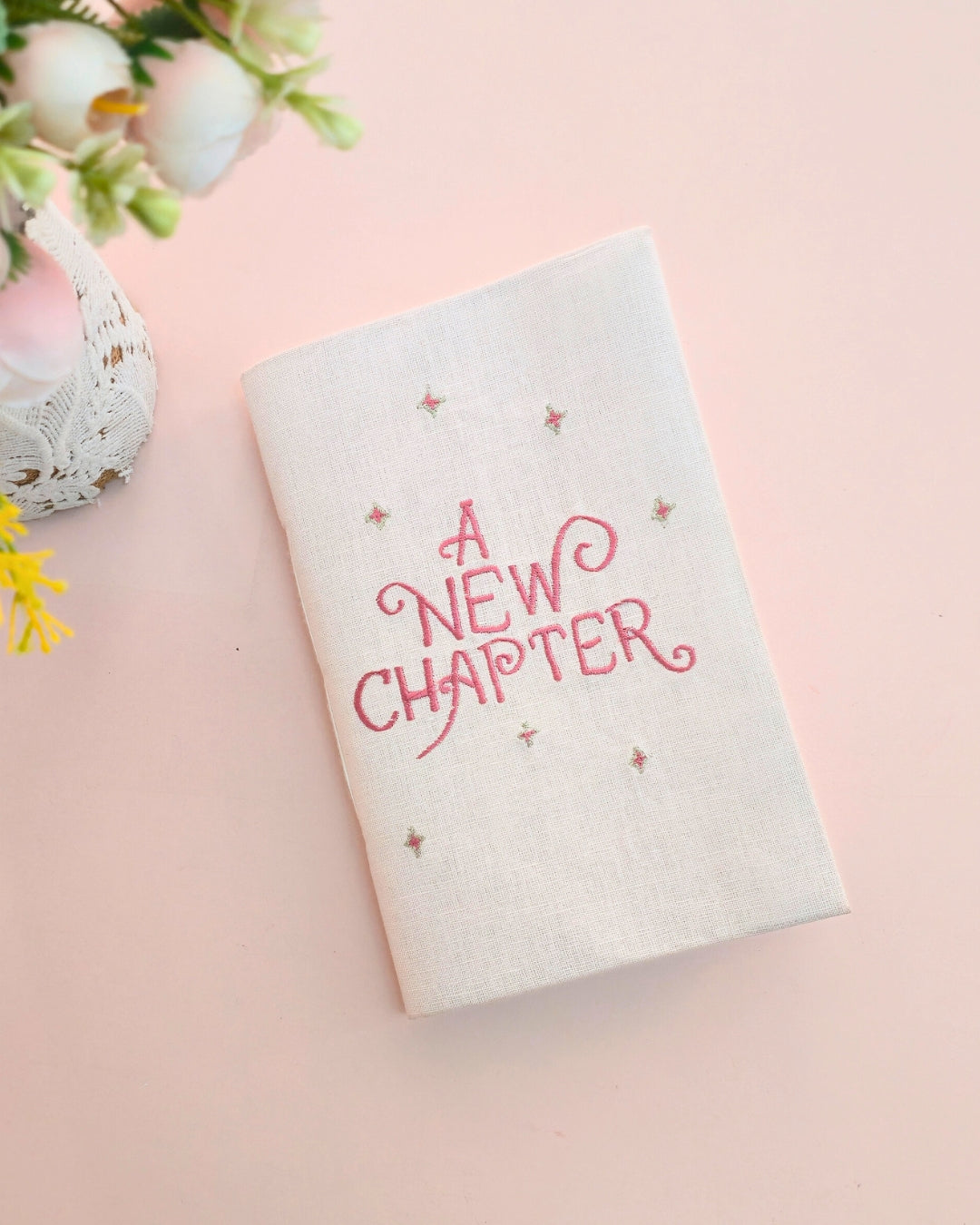 "A New Chapter" Handcrafted Journal