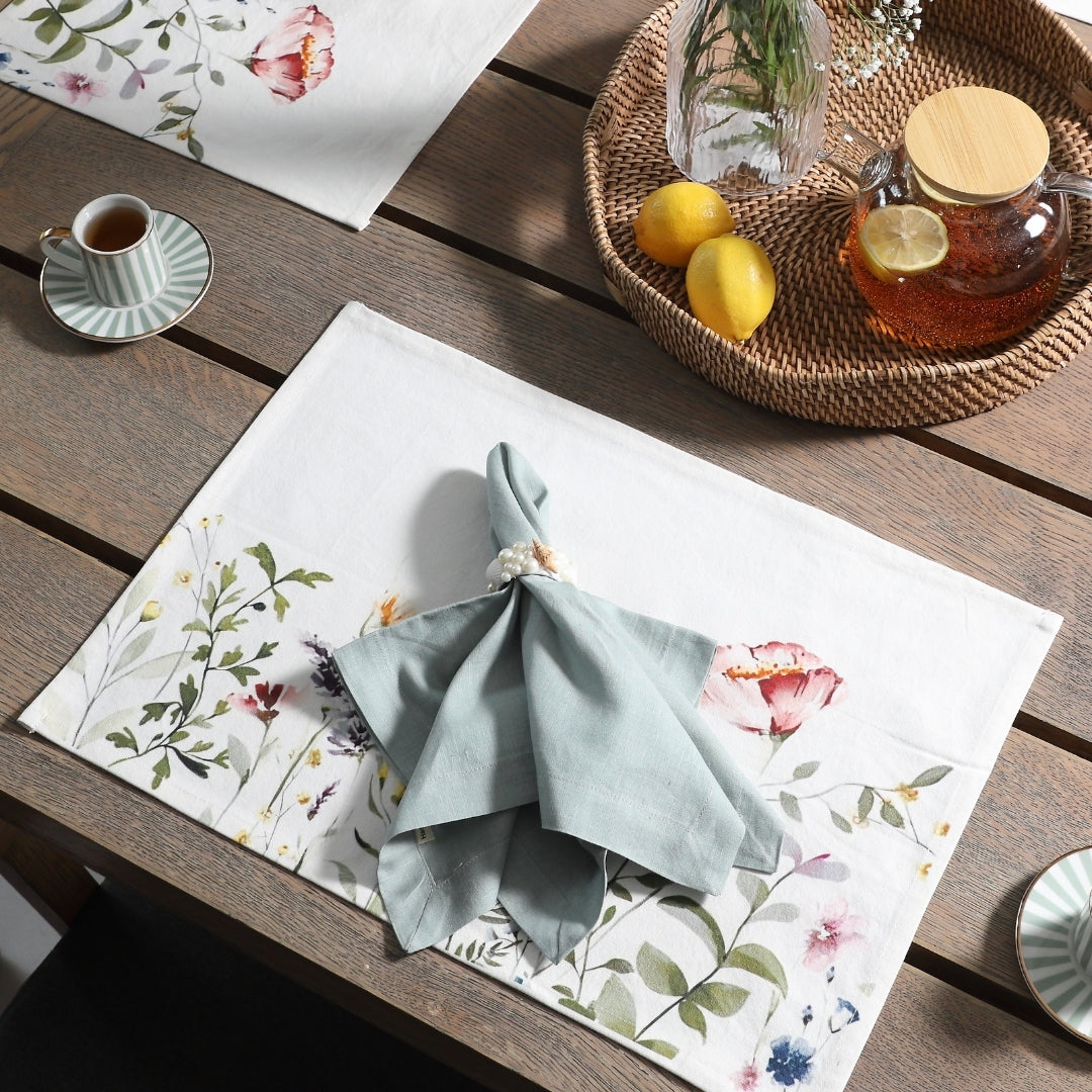Floral  Table Linen Set