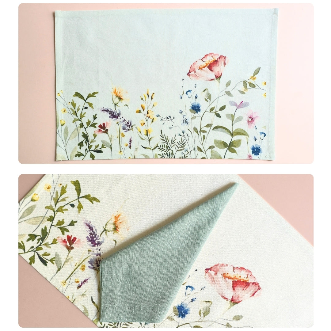 Floral  Table Linen Set