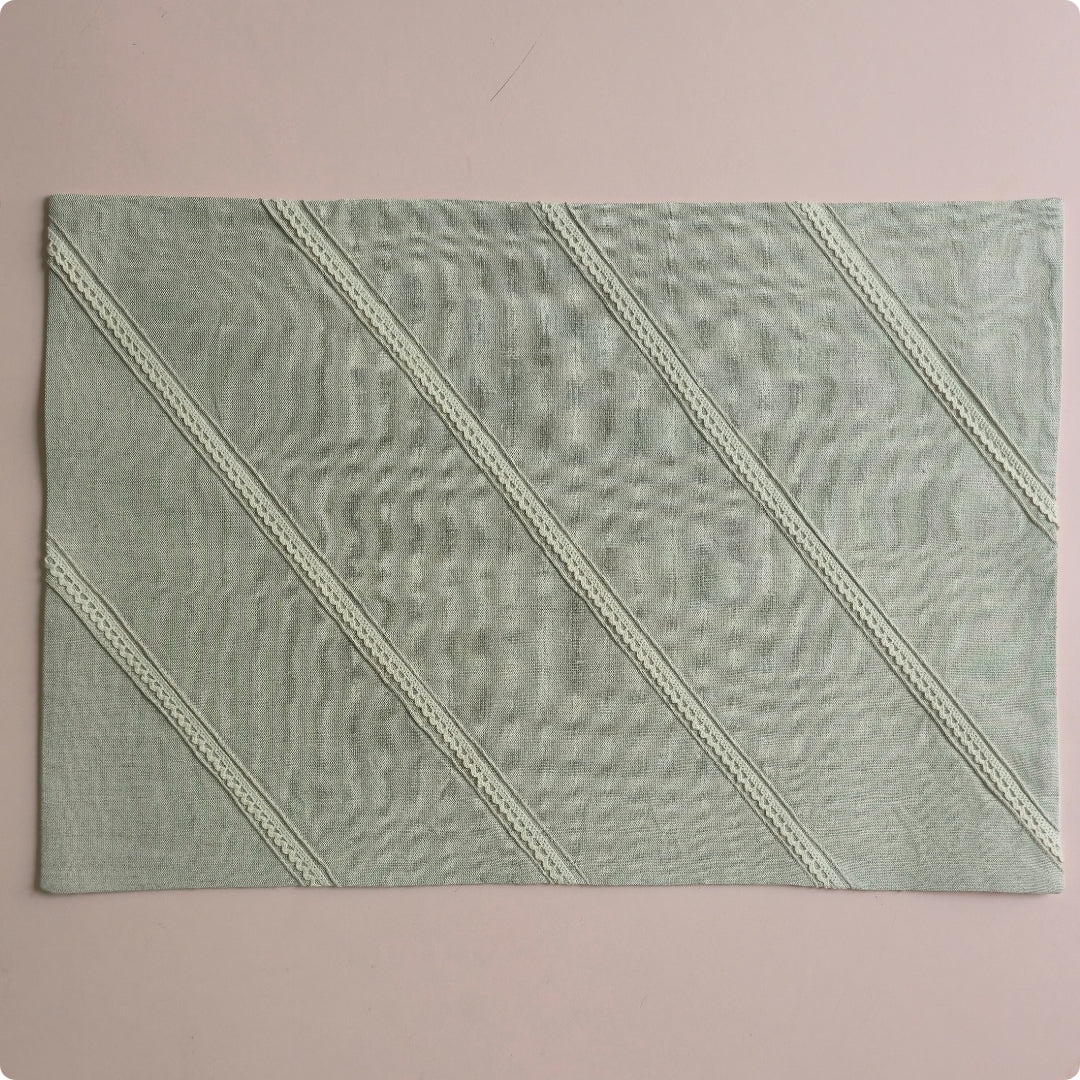 Natural Stripped Table Mat