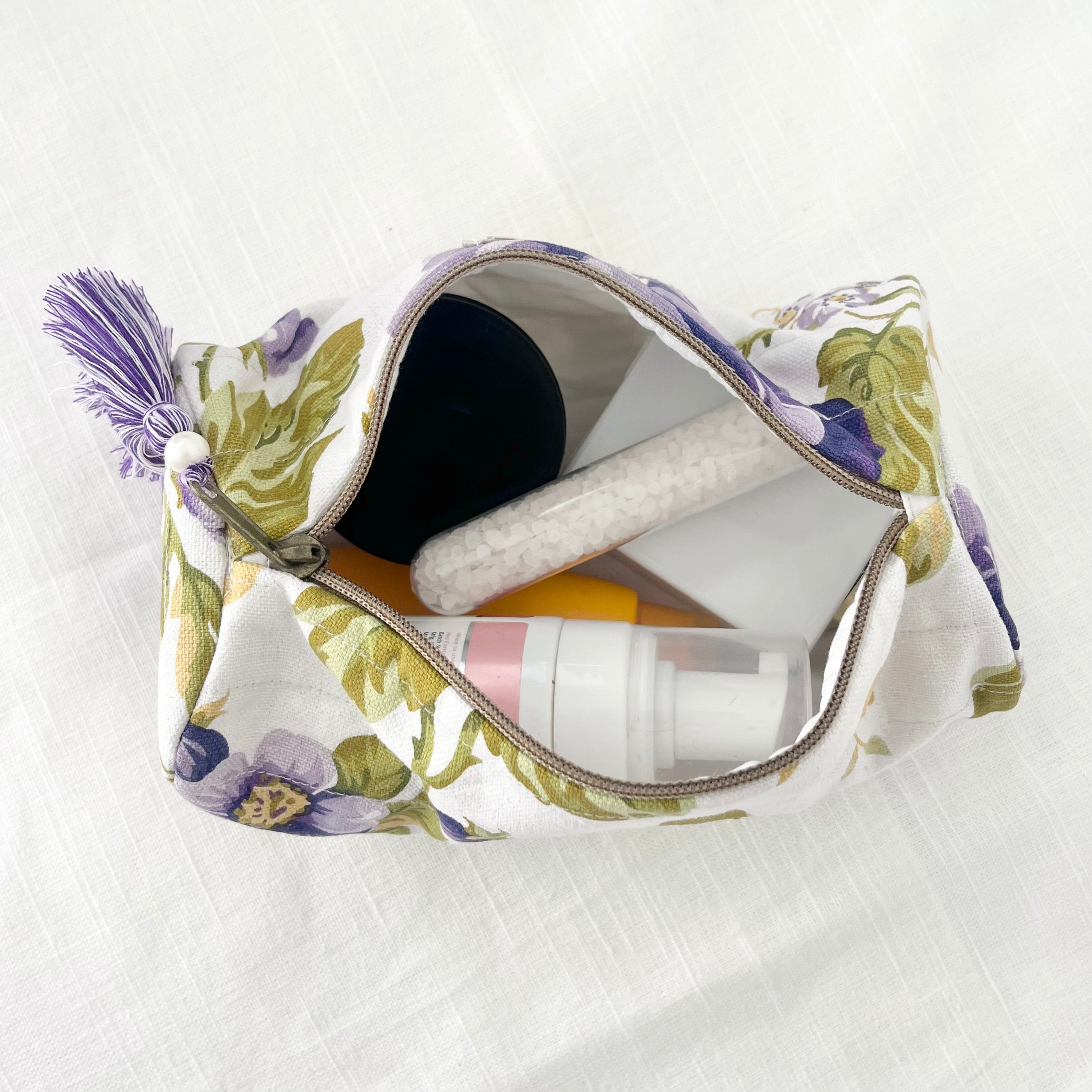 Floral Utility Pouch