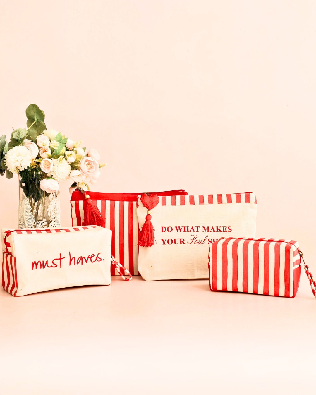 Scarlet Everyday Pouch Set