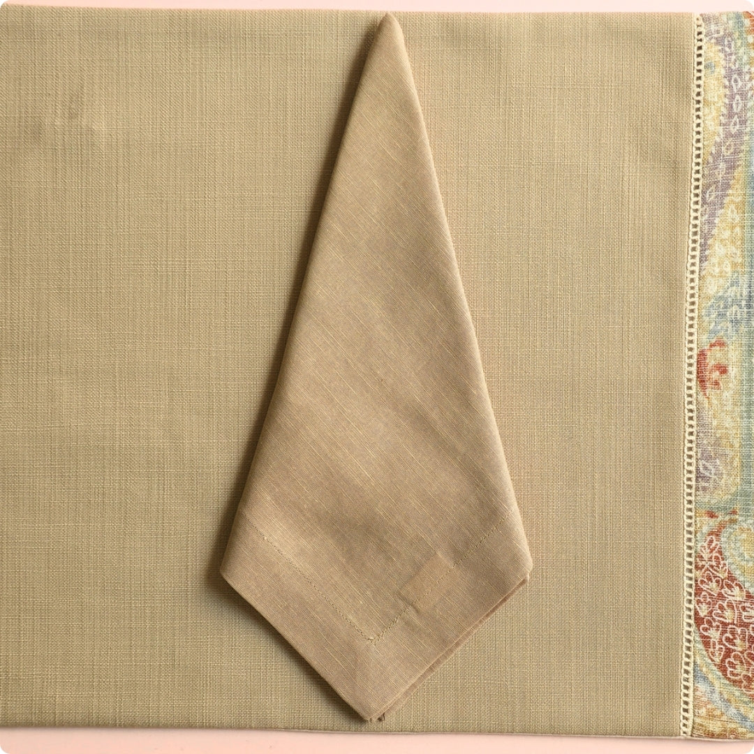 Beige Table Napkin