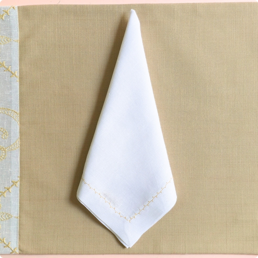 Beige Bridge Table  Napkin