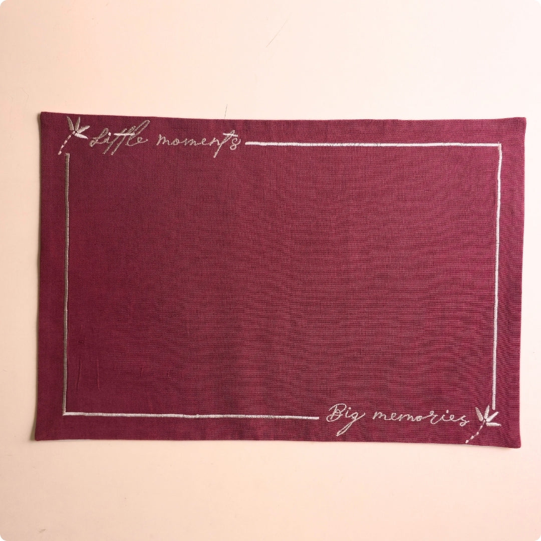 "Little Moments" Table Mat