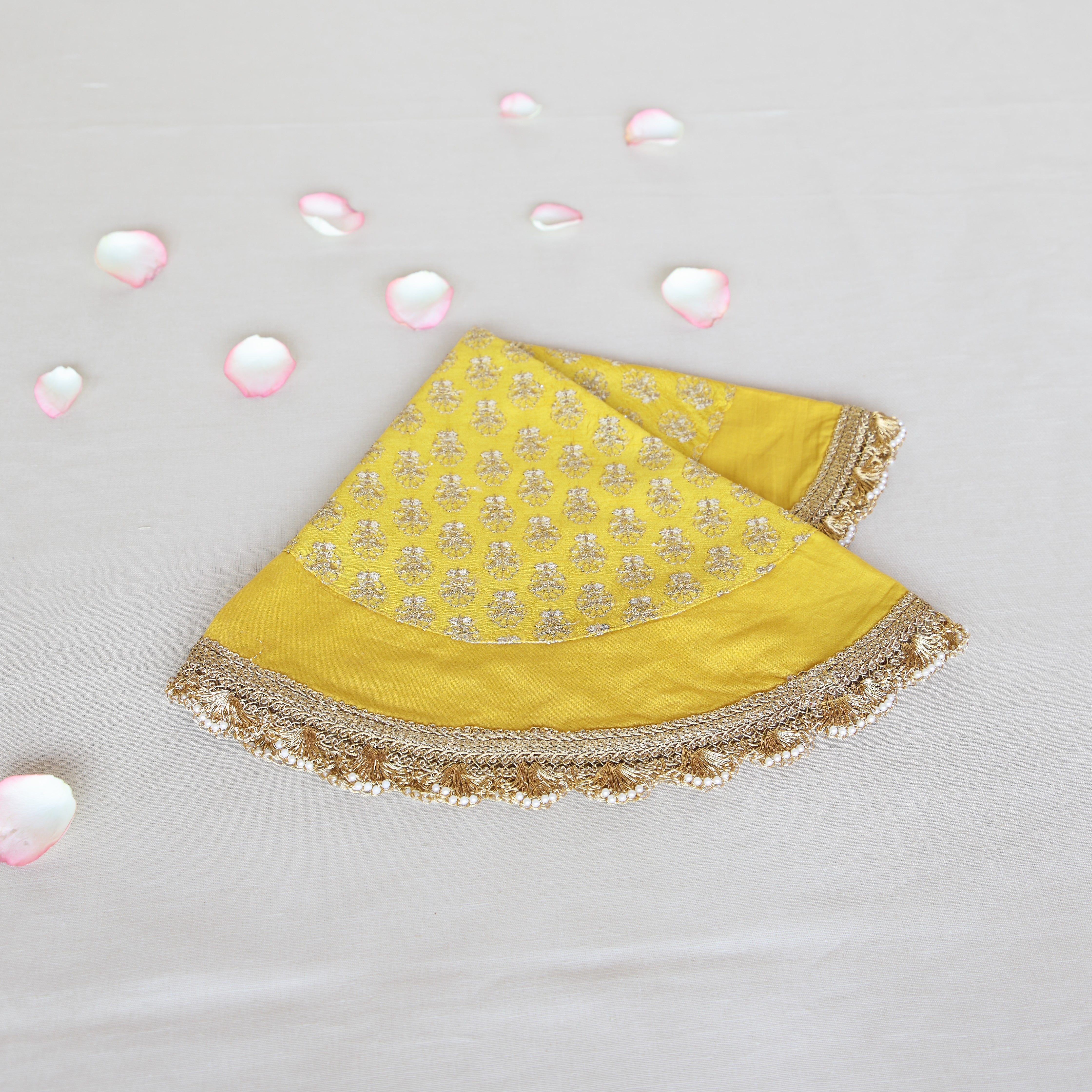 Magical Yellow Thali Cover