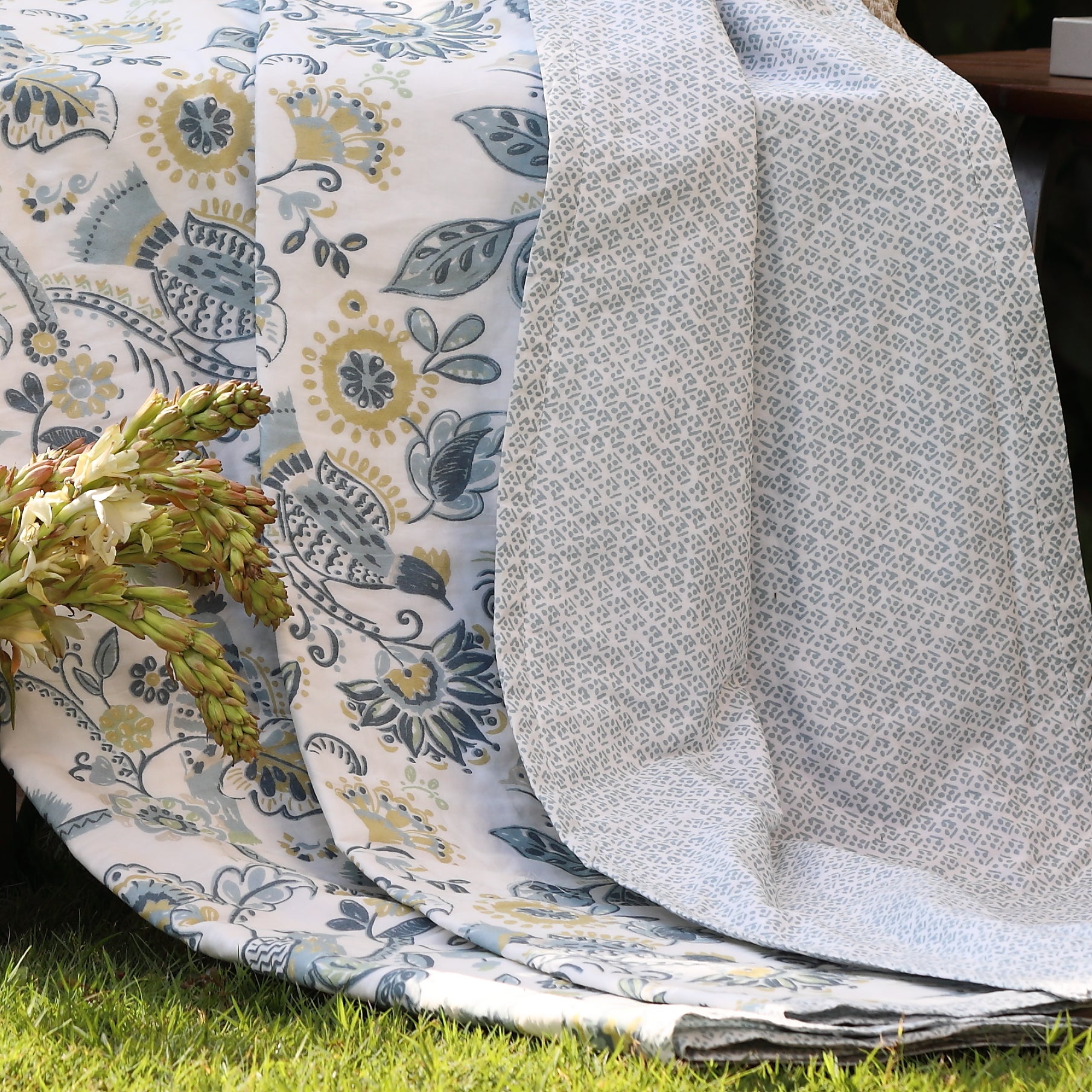 Blue Blossom Dohar -2