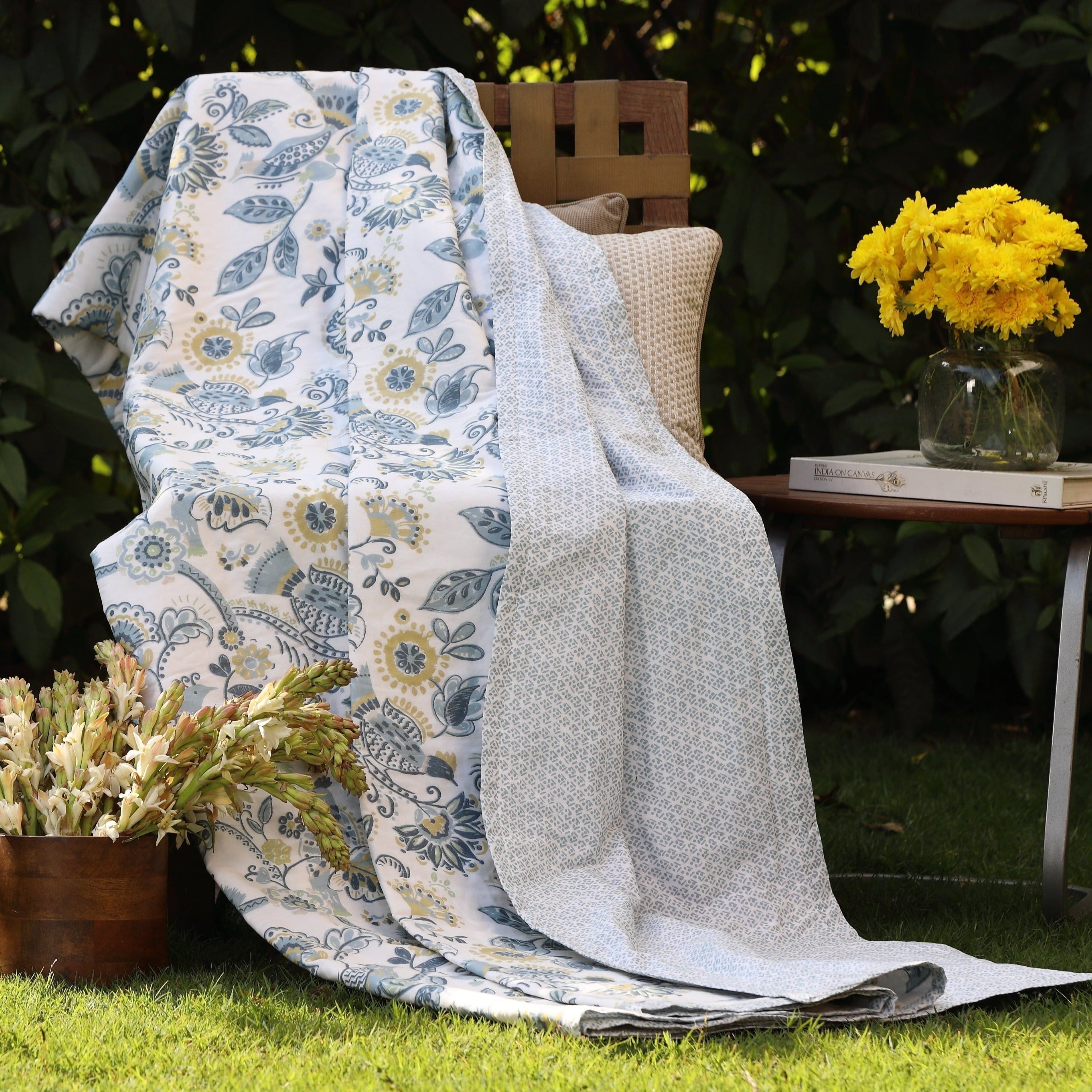 Blue Blossom Dohar -2