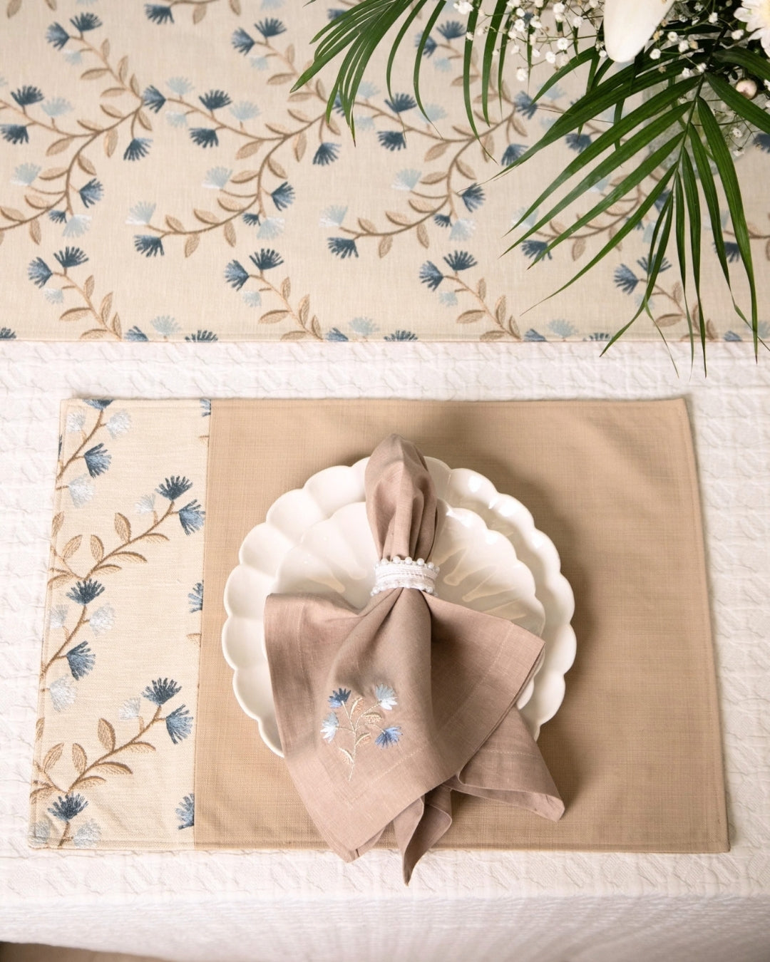 Blue Spring Table Mat