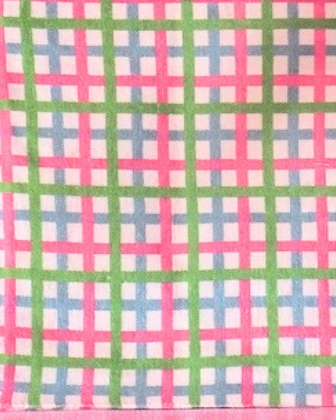 Candy Check Mahjong Table Cloth