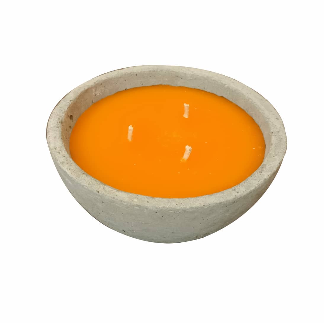 Citronella Cement Pot 500gm Wax