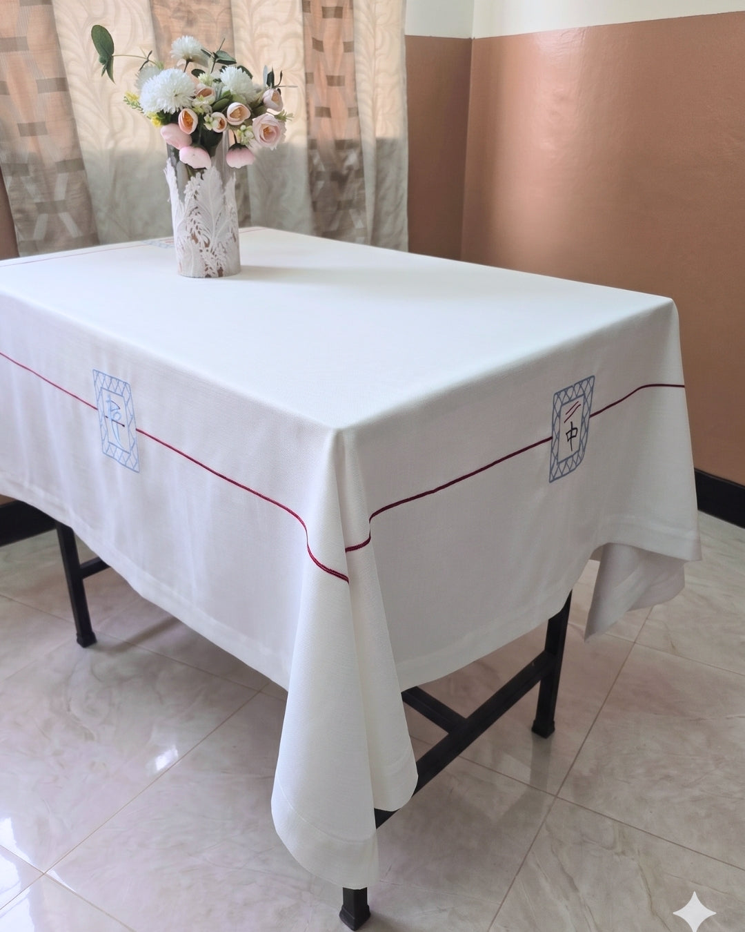 Enchanted Mahjong Table Cloth