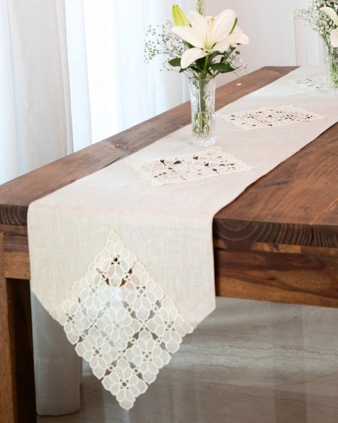 Floral Patch Table Runner