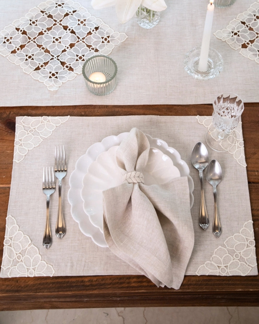 Floral Patch Table Mat