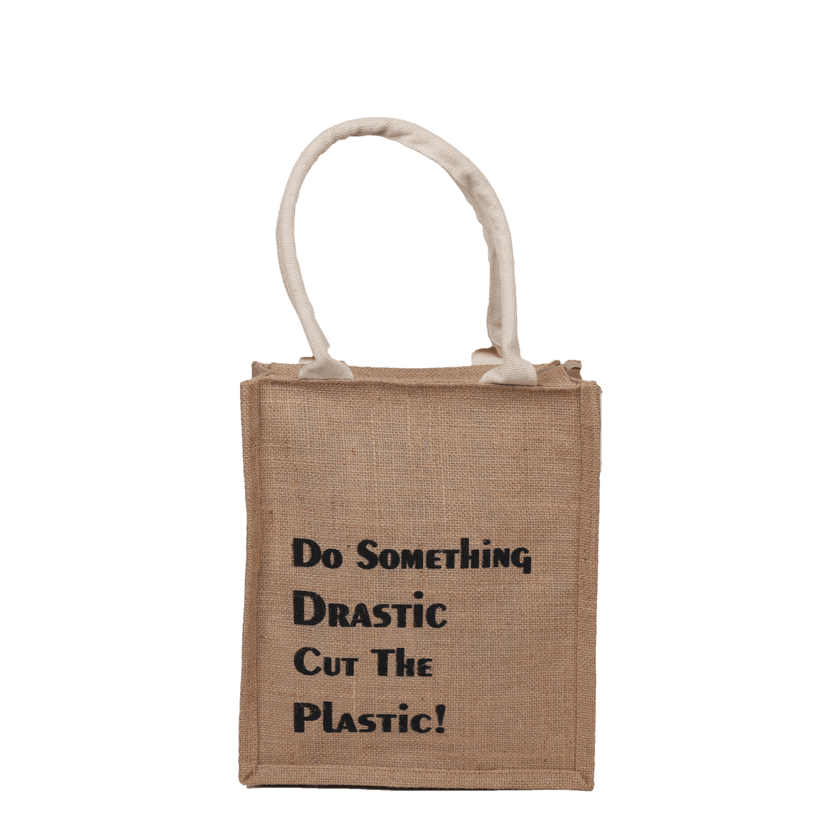 Lunch jute bag, Size of product-12″”x 10 x″5 ” , High quality and very durable laminated jute