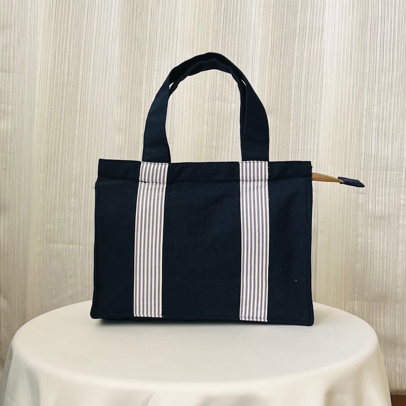 Navy Blue Lunch Bag
