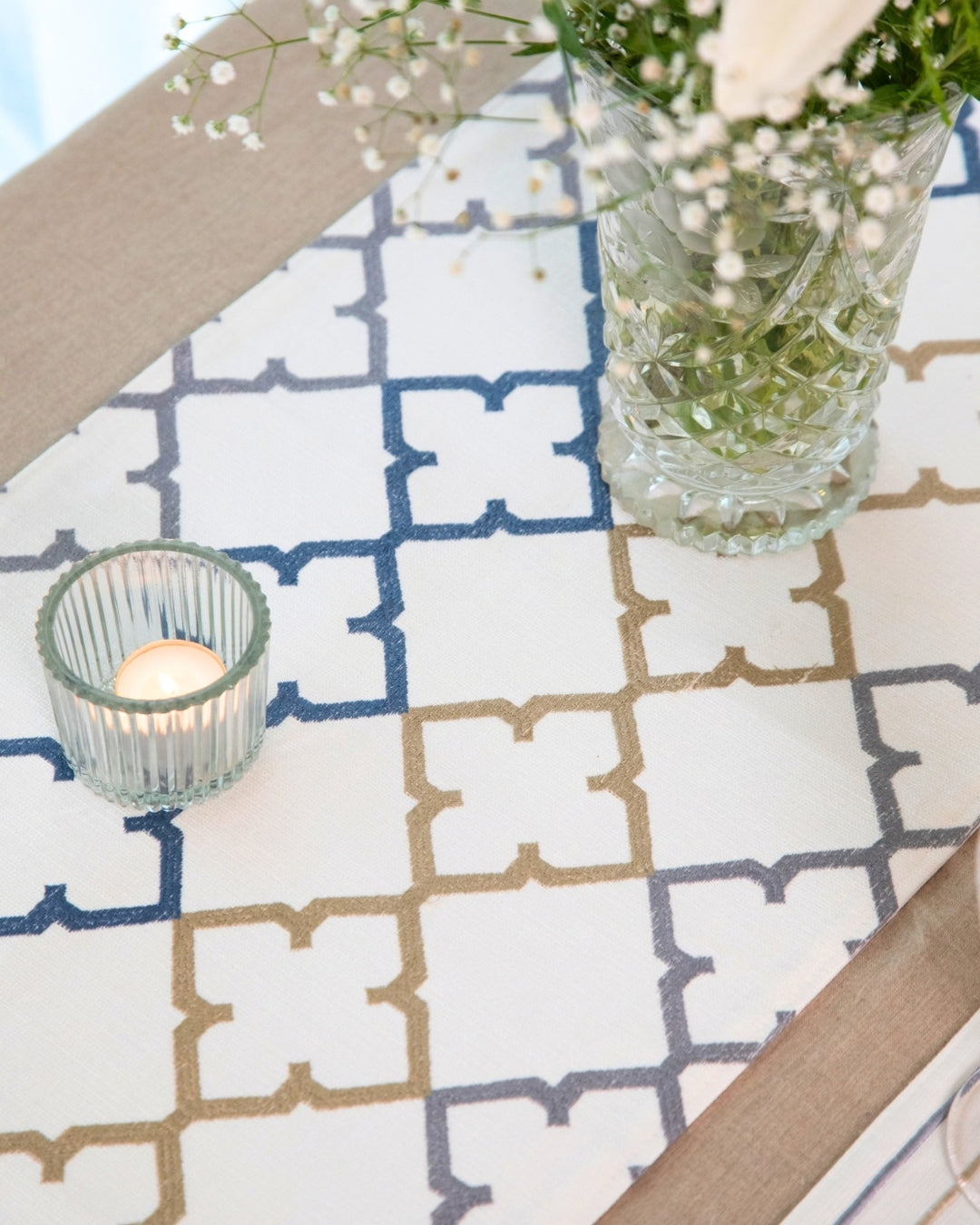 Mosaic Grid Table Runner