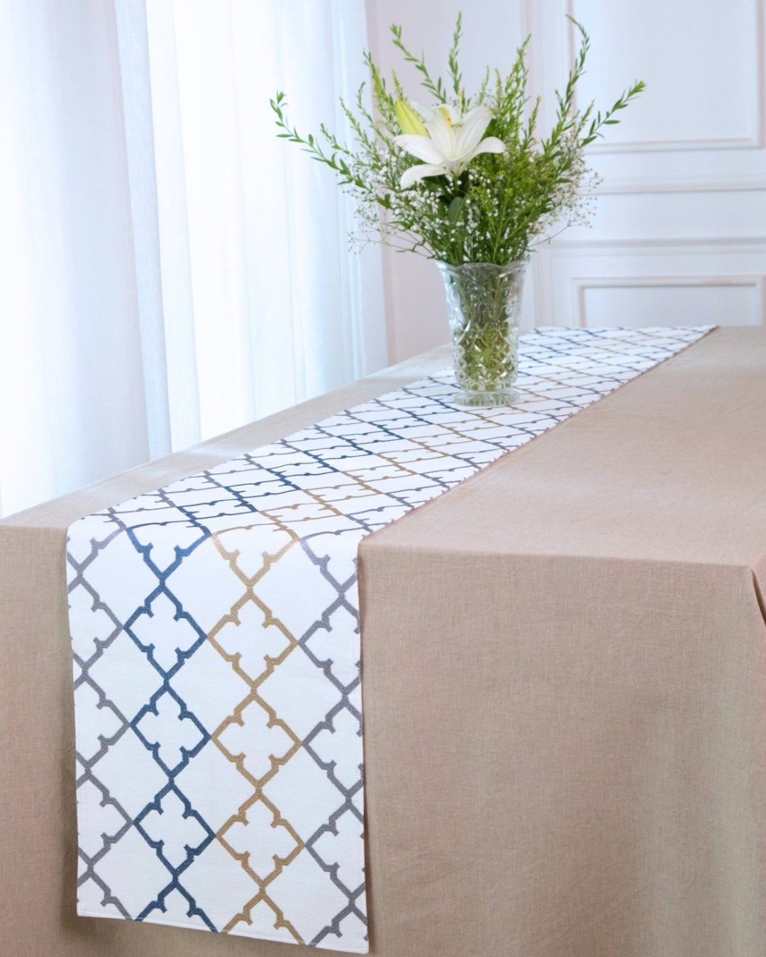Mosaic Grid Table Runner
