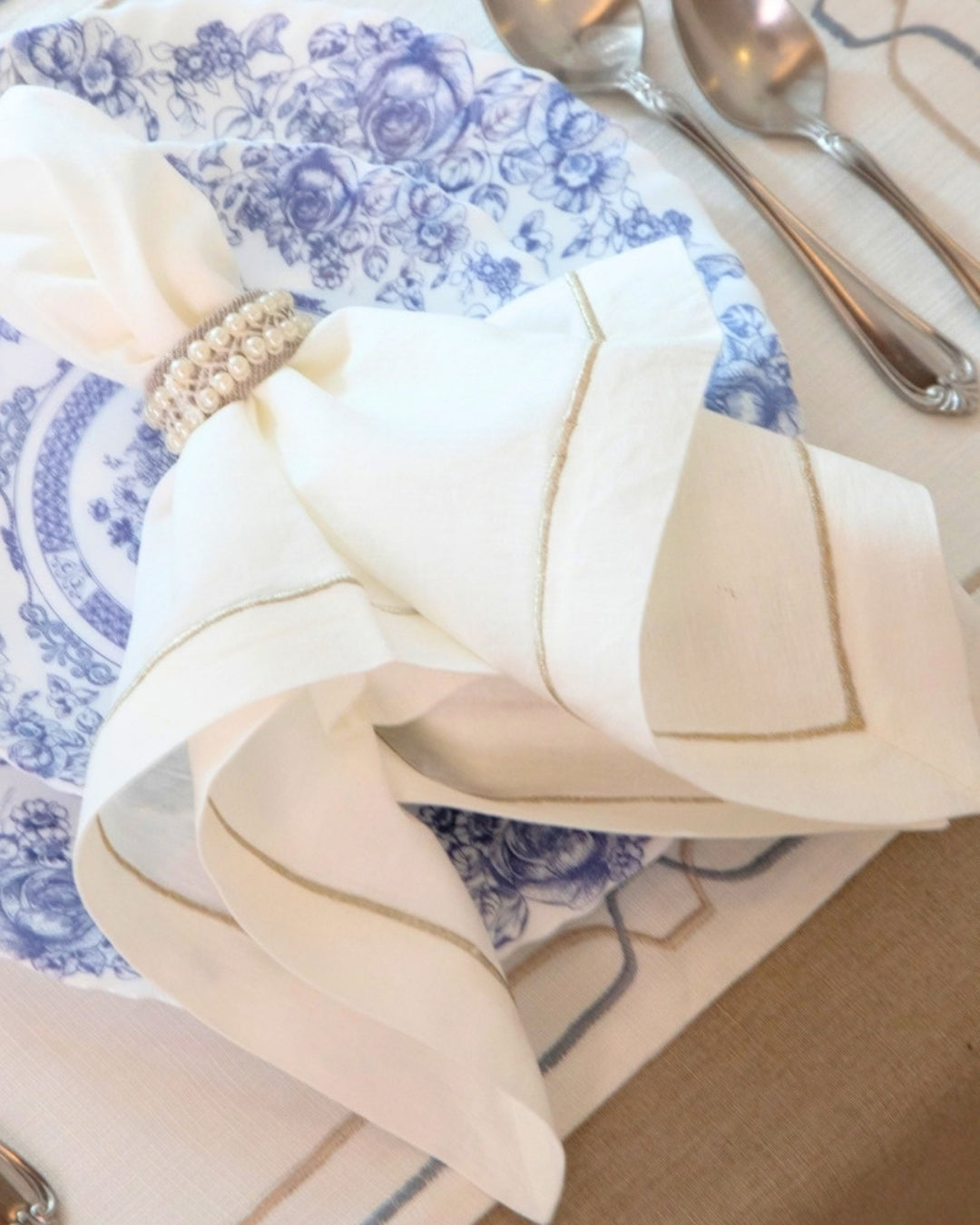 Mosaic Grid Table Napkin