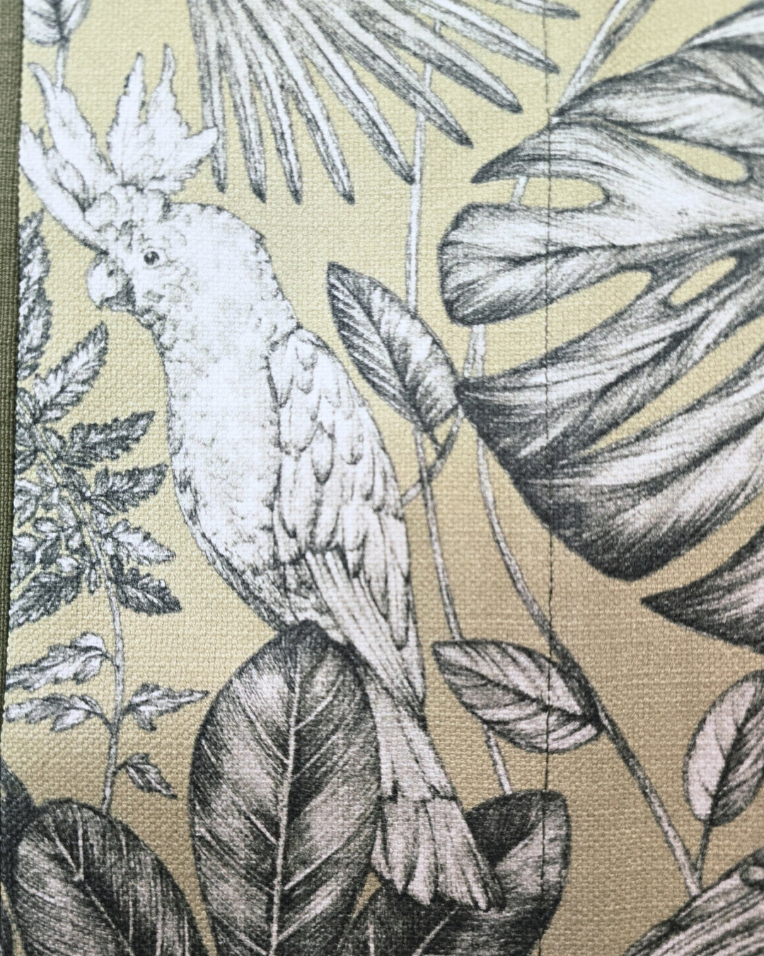 Olive Flora Mahjong Table Cloth