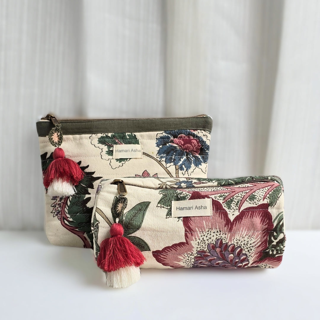 Wildflower Pouch Set