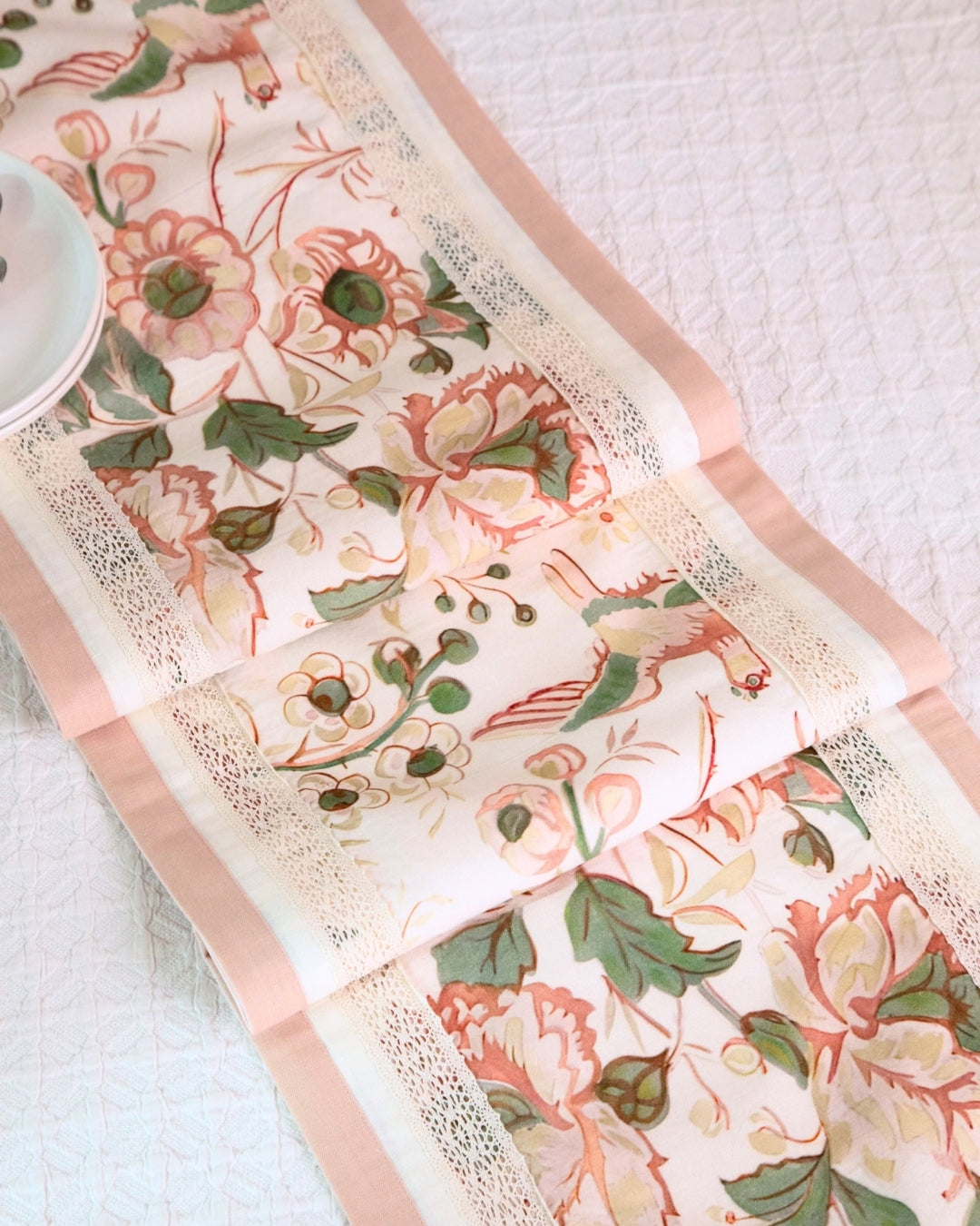 Rose Garden Table Runner
