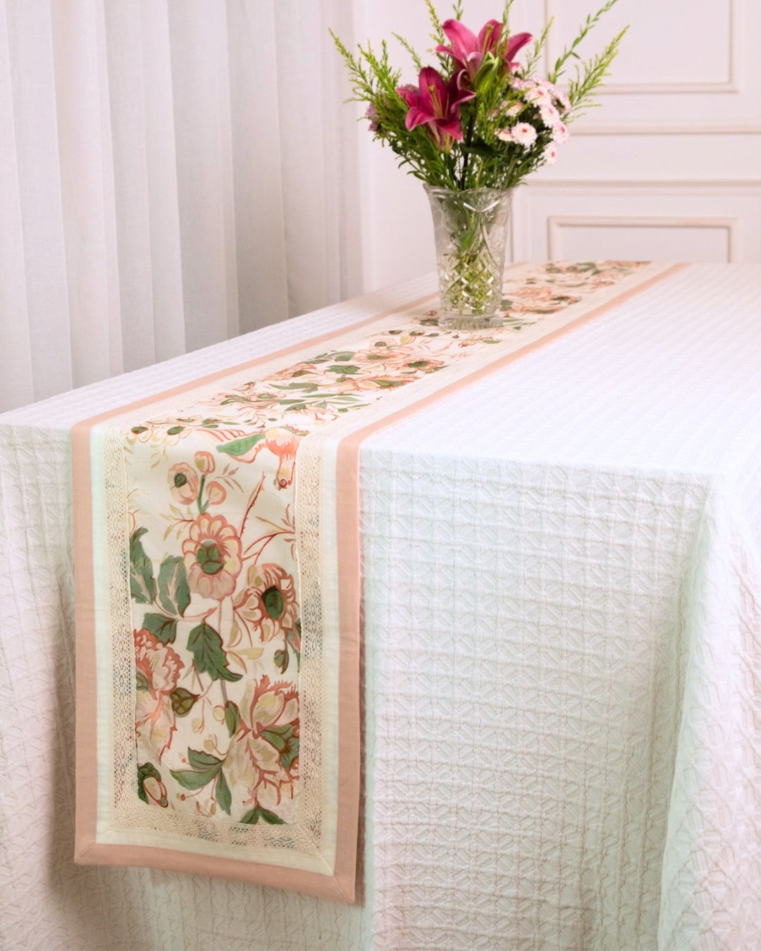 Rose Garden Table Runner